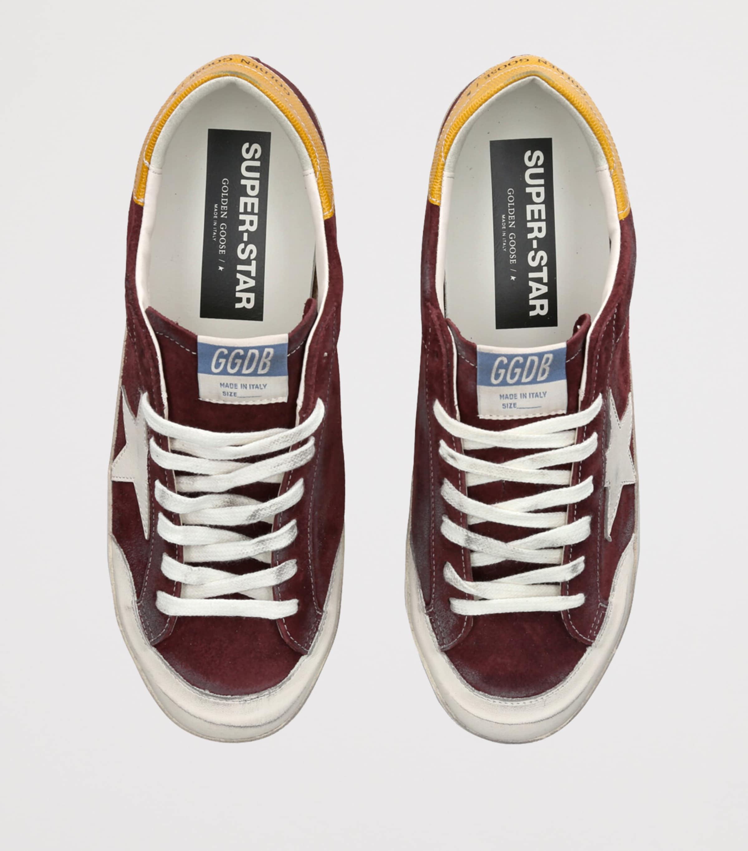 Suede Super Star Sneakers WINE COMB Image 4
