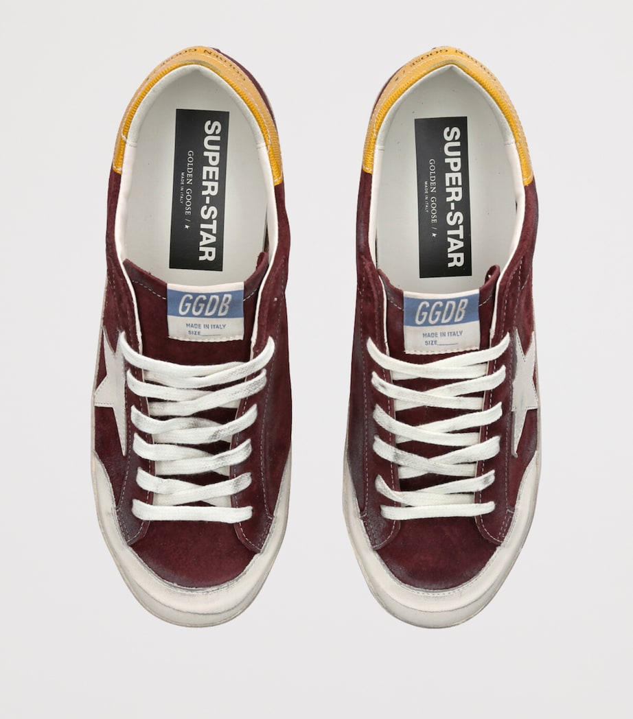 Suede Super Star Sneakers WINE COMB Image 4