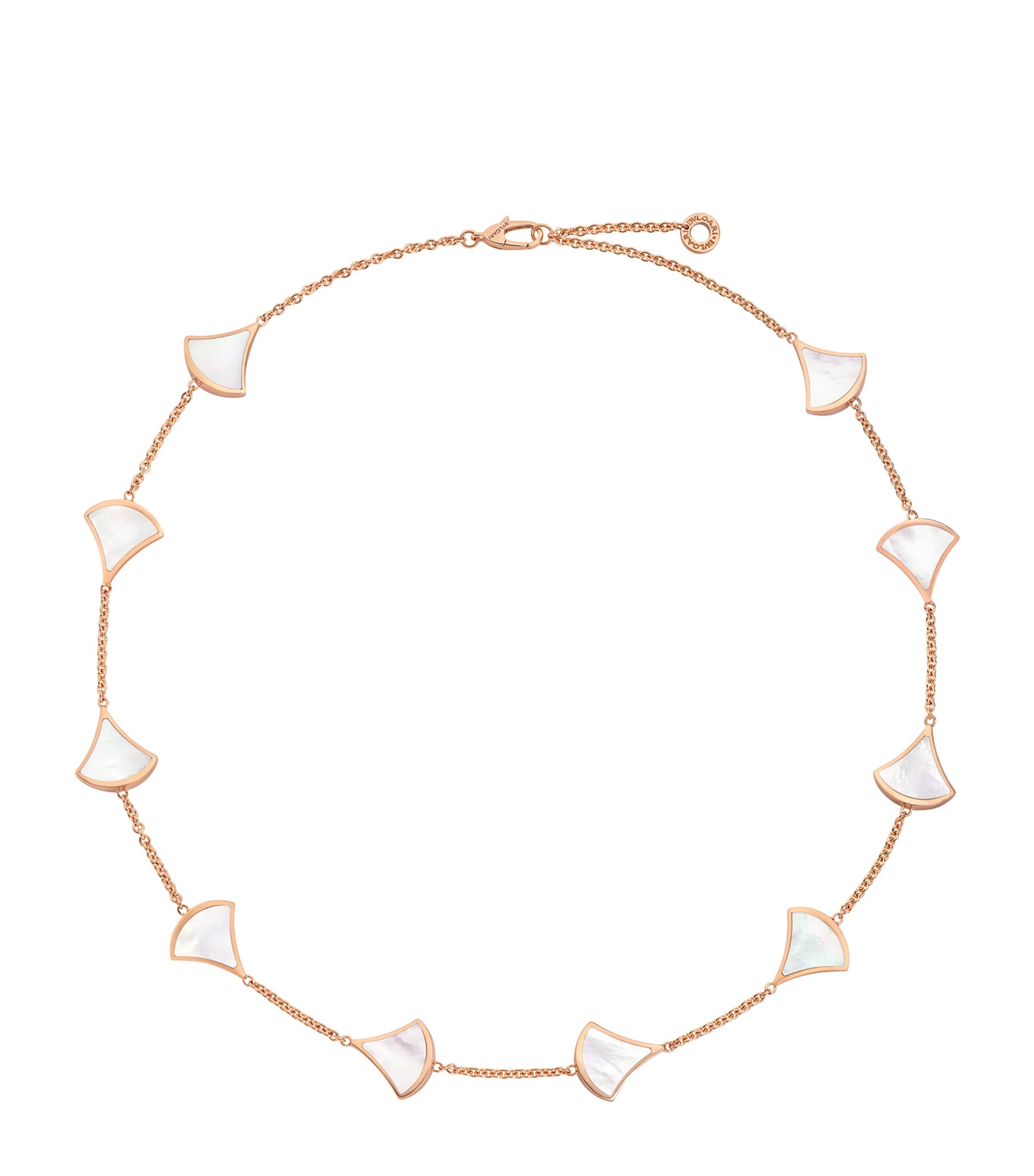 Bvlgari Rose Gold and Mother-of-Pearl Divas’ Dream Necklace Rose Gold Image 1