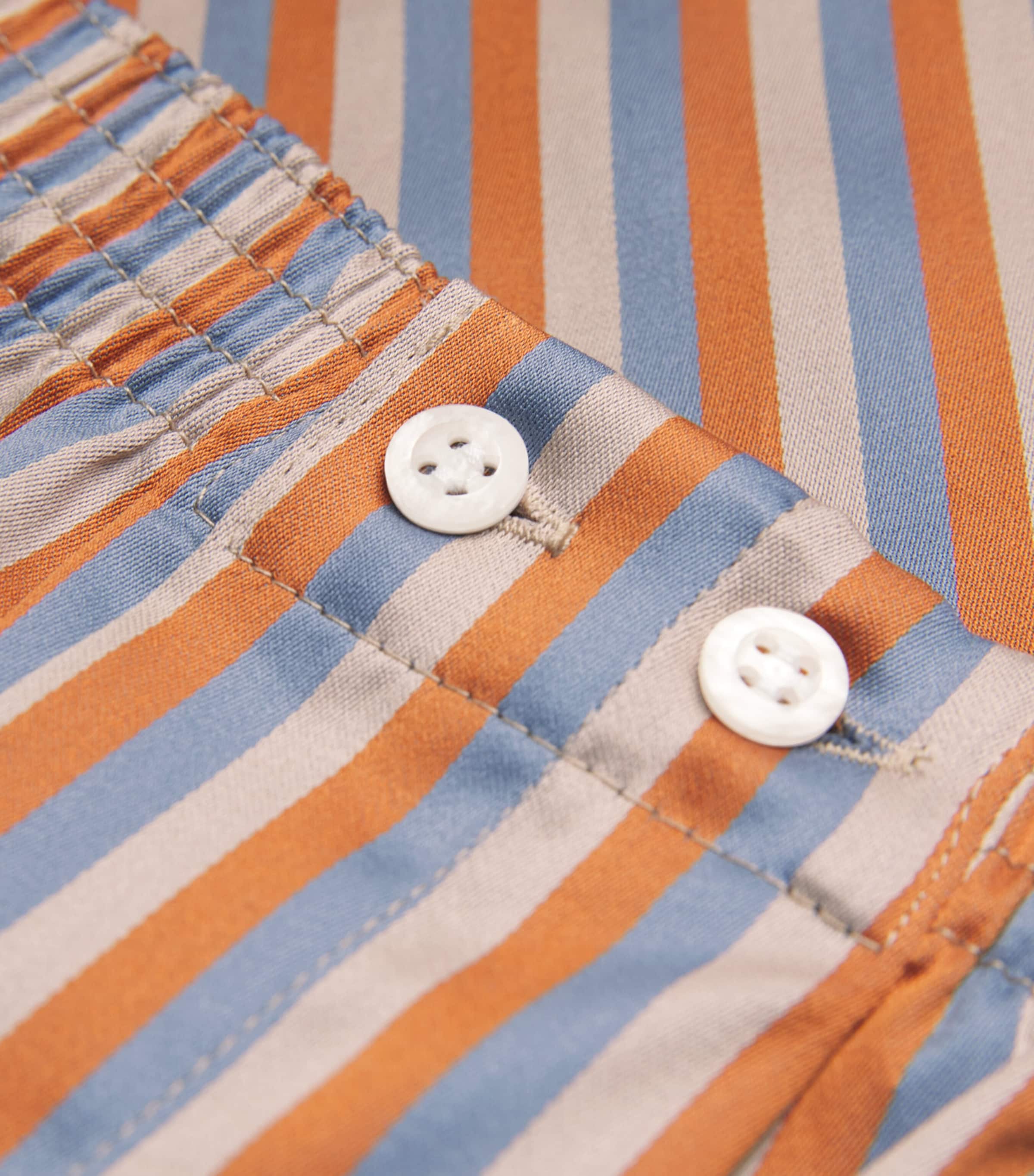 Cotton Stripe Traditional Boxers 060MUL Image 5