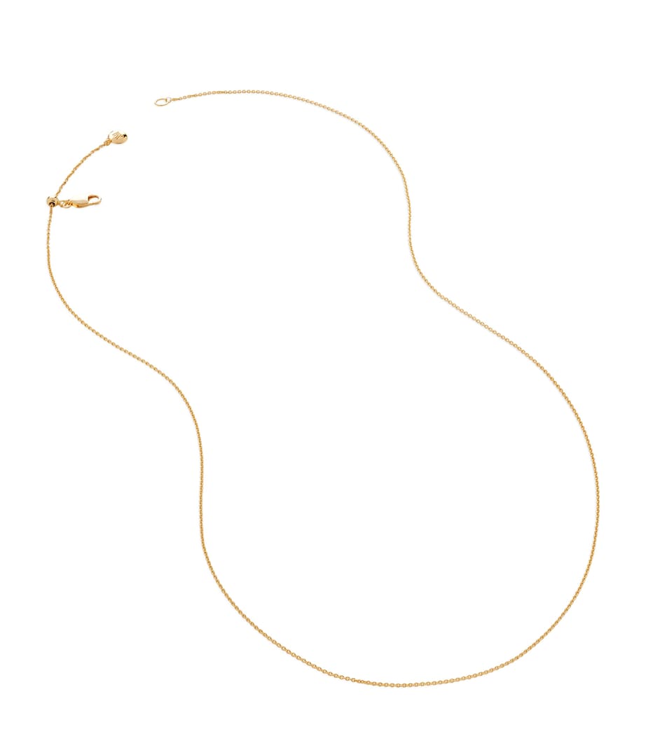 Gold Vermeil Fine Chain Necklace 18K GOLD VERMEIL Image 1