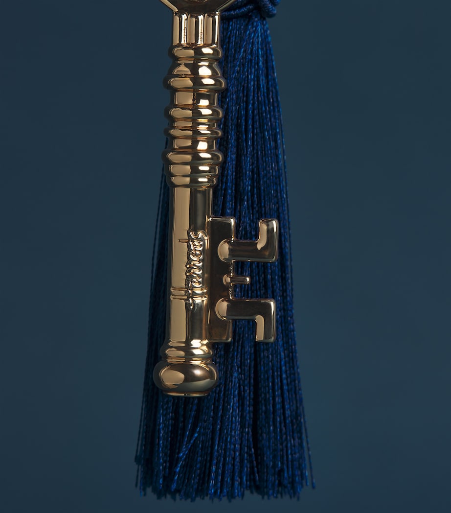 Harrods Velvet Tassel Tree Decoration Image 2