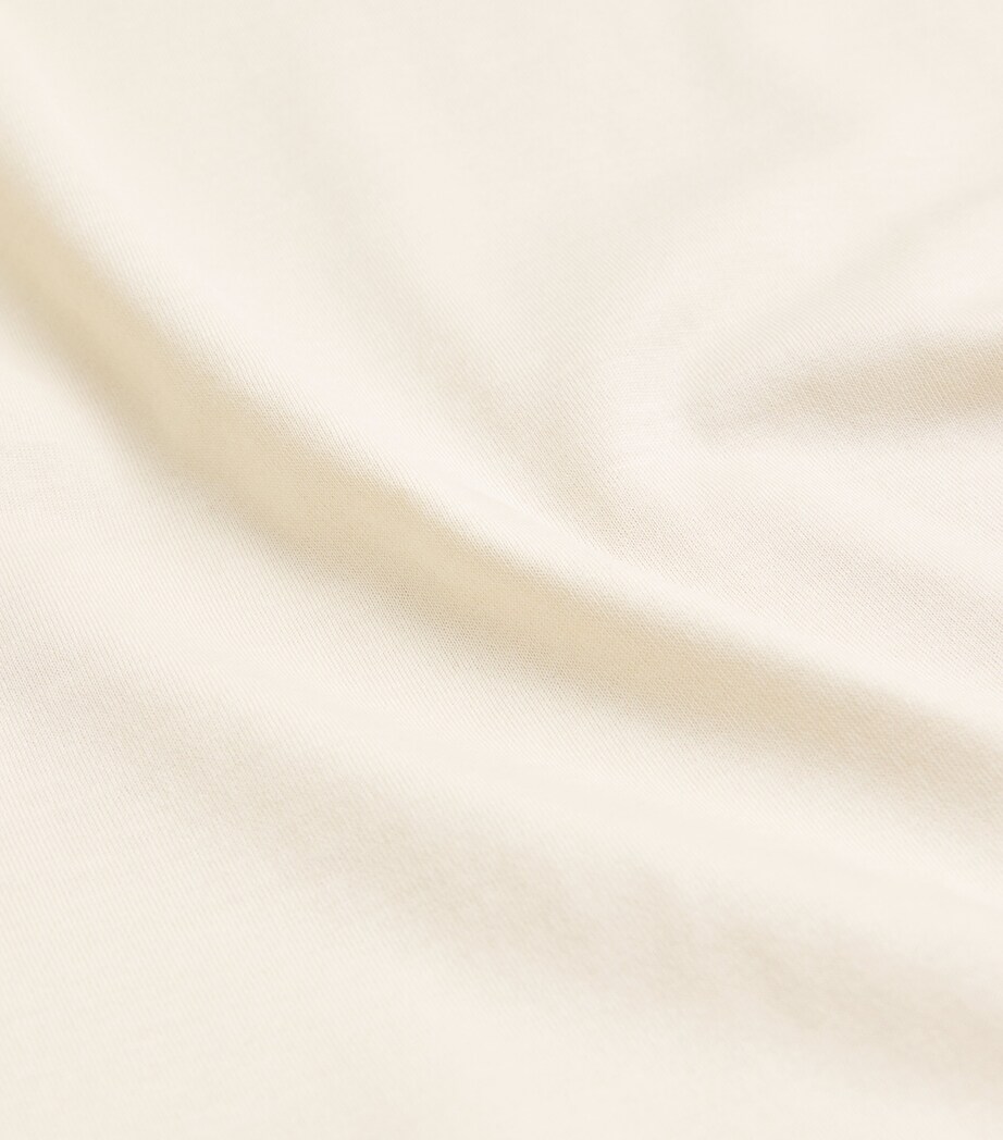 Sunspel Mens Supima Cotton T-Shirt Nuab/undyed Image 5