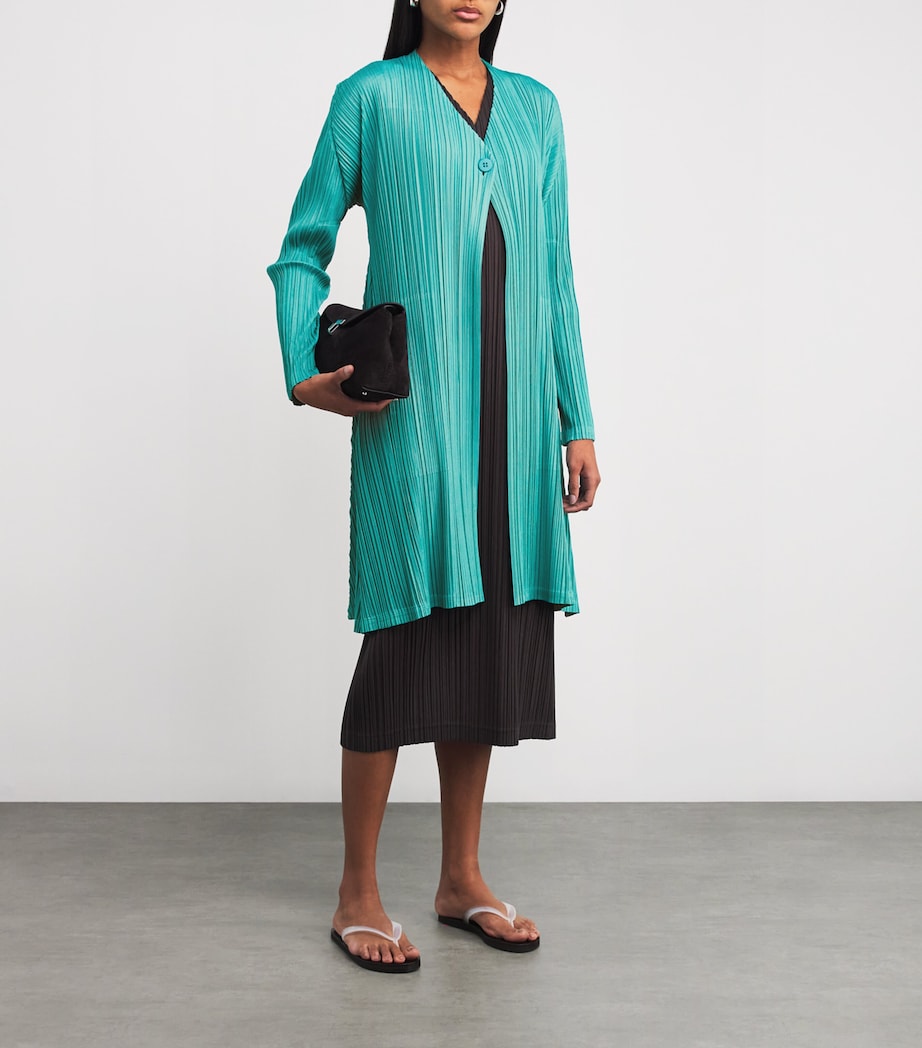 Mellow Pleats Longline Cardigan 61 Image 2