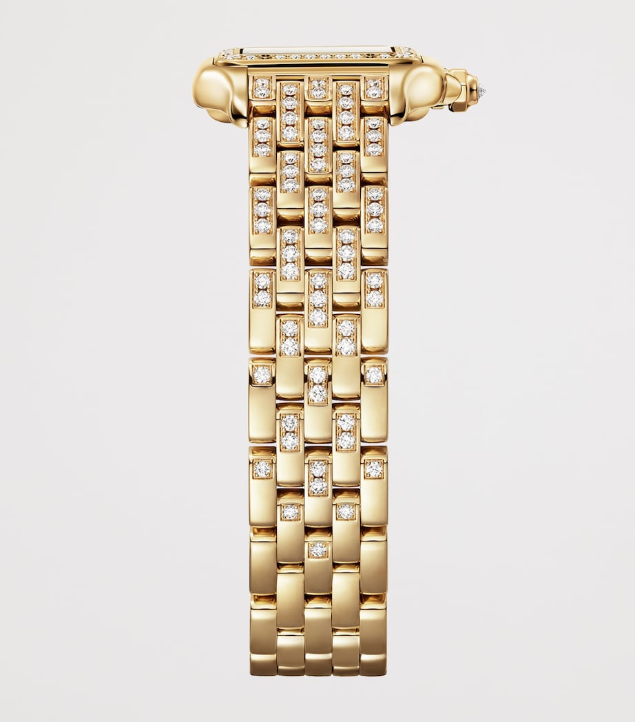 Yellow Gold and Diamond Panthère de Cartier Watch 22mm YELLOW GOLD Image 5
