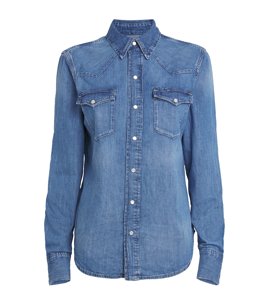 Denim Western Shirt CANARIA WASH Image 1