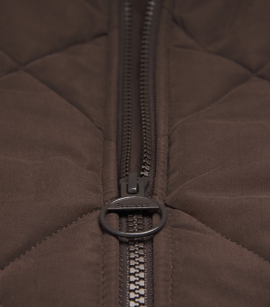 Quilted City Chelsea Gilet BLK OAK/MIDNIGHT OAK Image 5