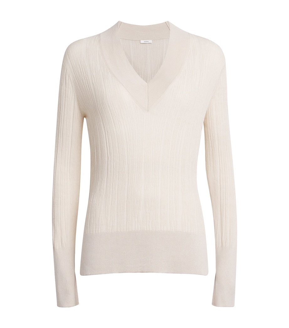 Silk-Cotton Jardin Sweater MARBLE Image 1