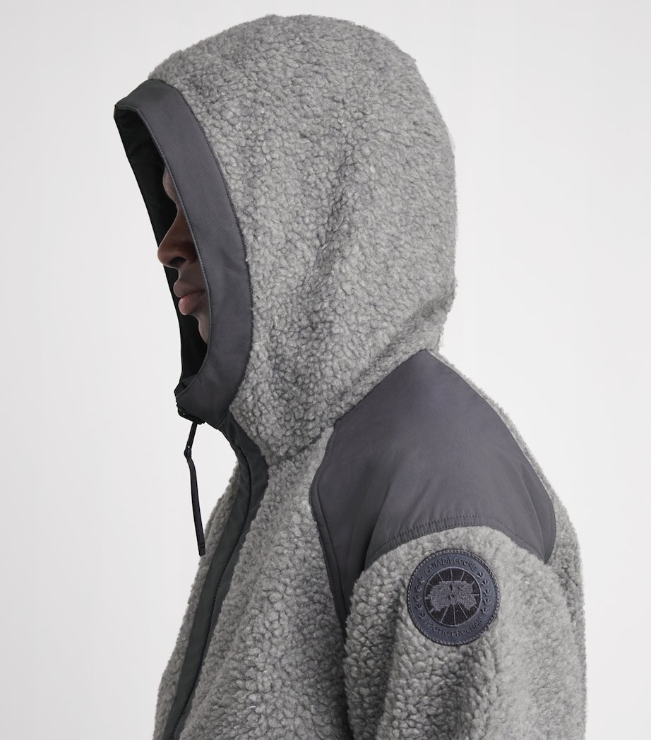 Canada Goose Mens Reversible Alberni Bomber Jacket Strts Gr/anc Gr Image 3