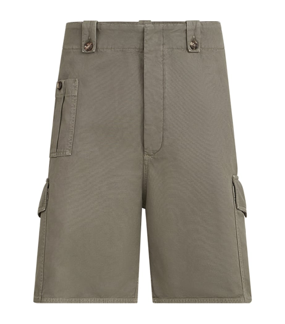 Brunello Cucinelli Mens Cotton-Linen Bermuda Shorts Image 1