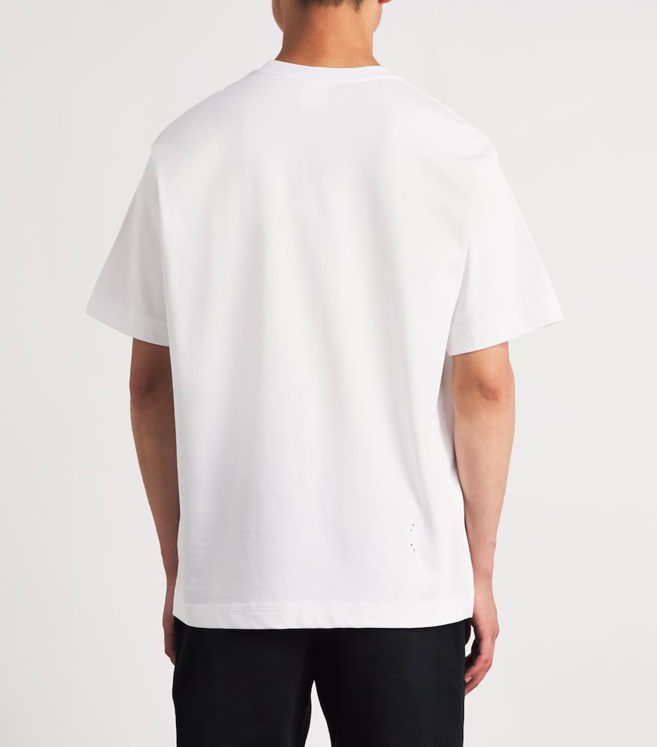 On Mens Cotton Club Collective T-Shirt White Image 5
