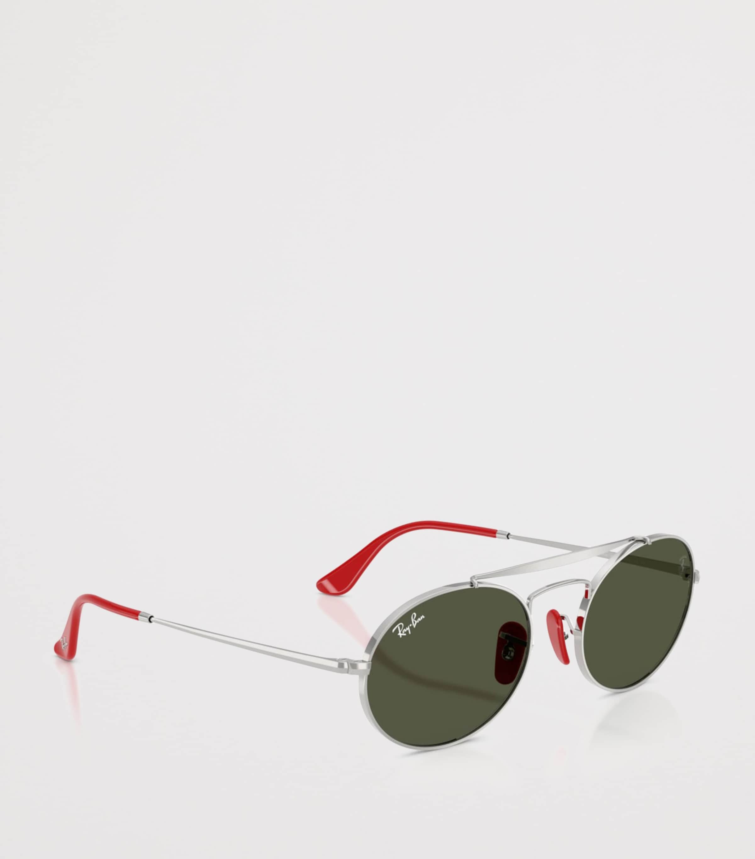 RB3775M Metal Oval Sunglasses F00731 Image 6