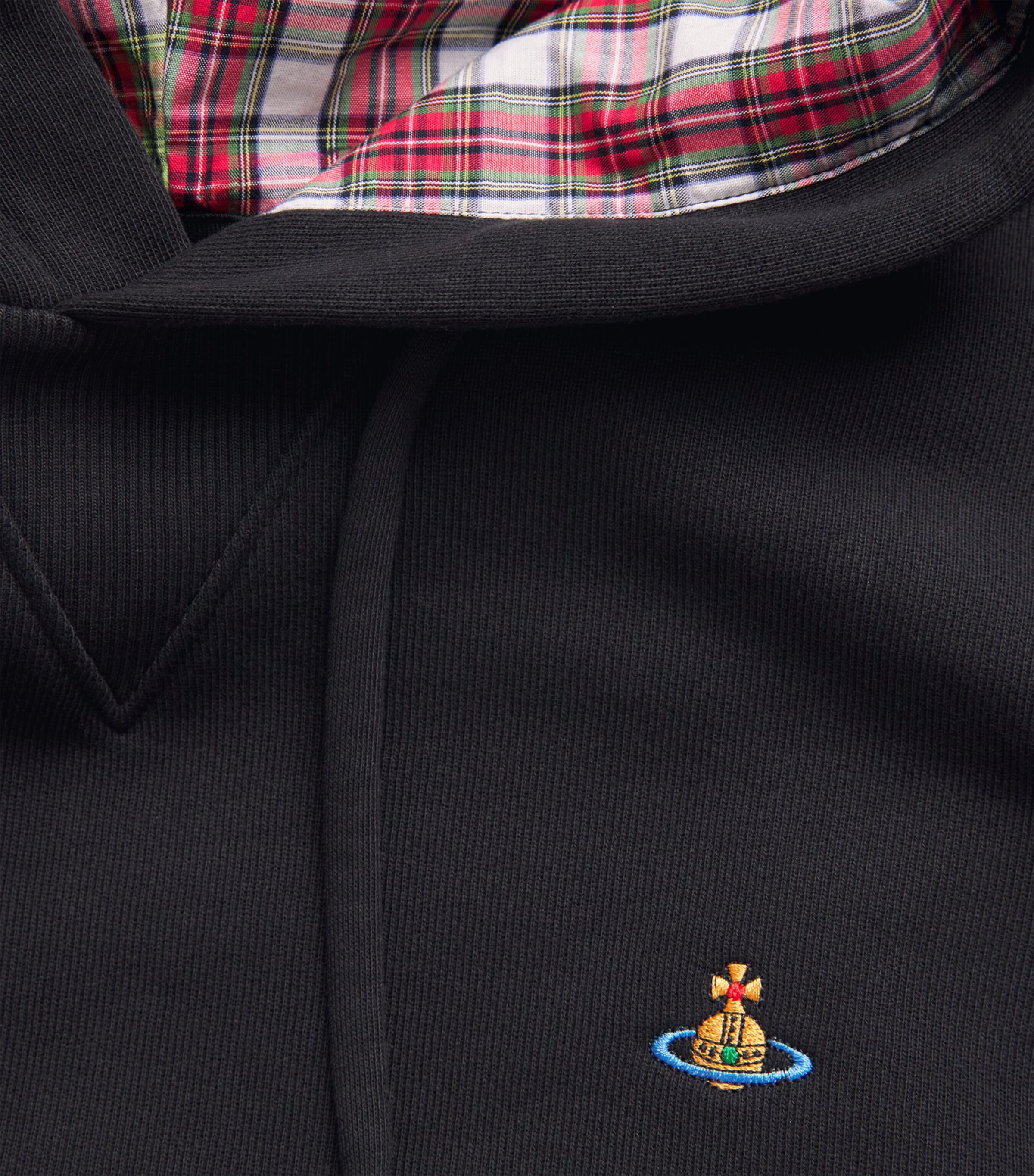 Cotton Orb Ashton Hoodie O103 BLACK/RED Image 5