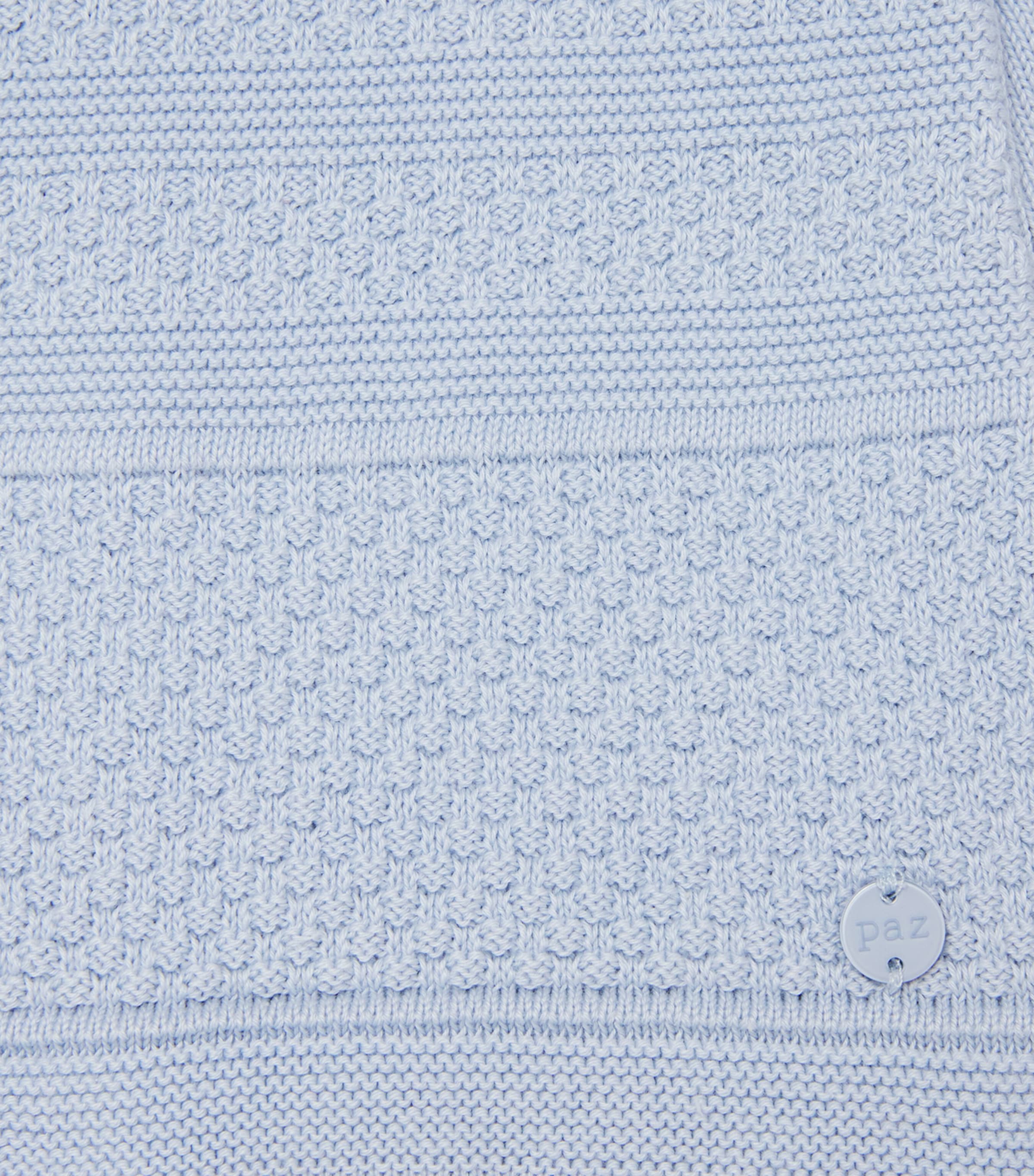 Cotton Sweater and Leggings Set (0-12 Months) 801 H82 SKY BLUE Image 4