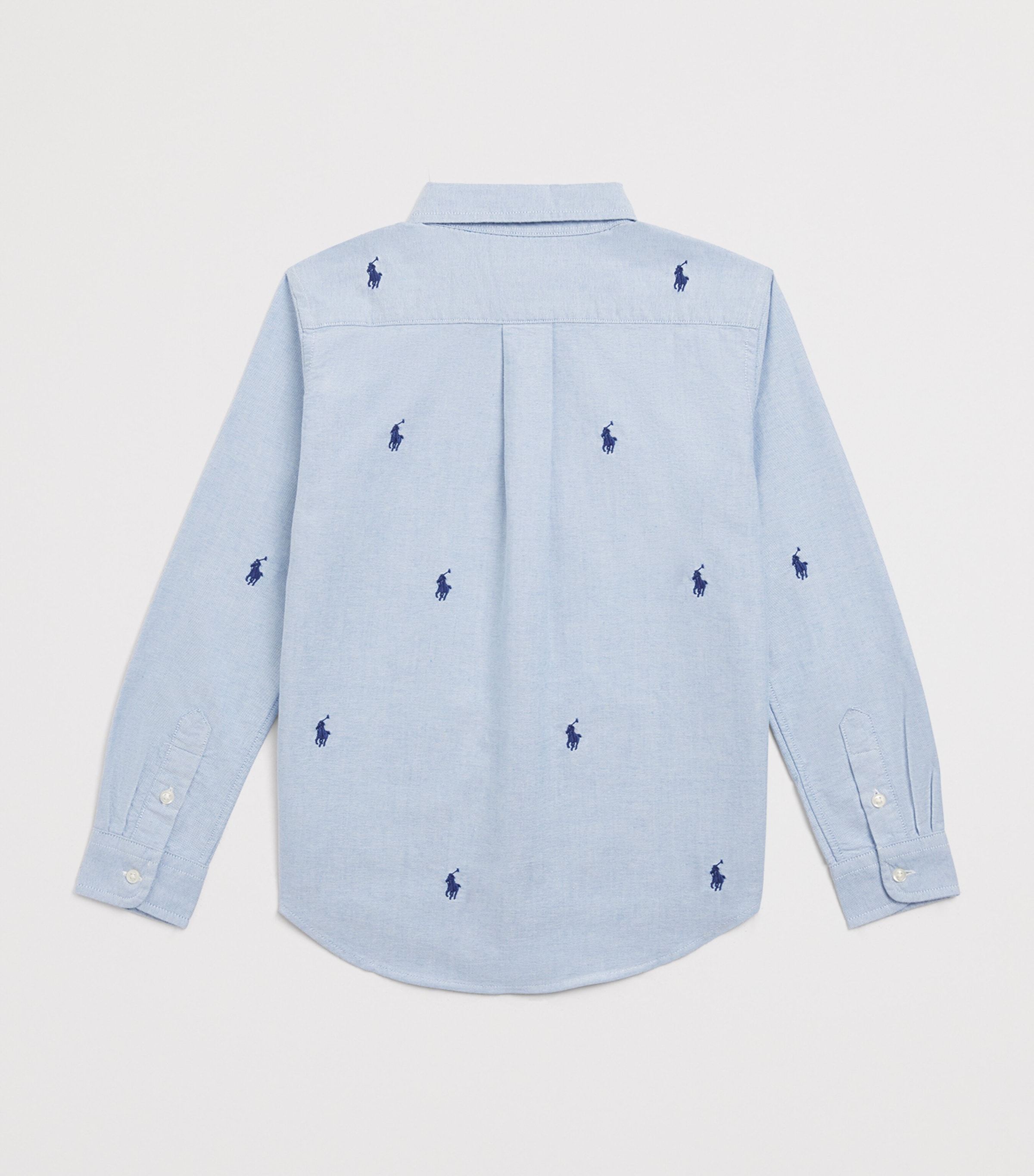 Polo Pony Shirt (2-7 Years) BLUE Image 2