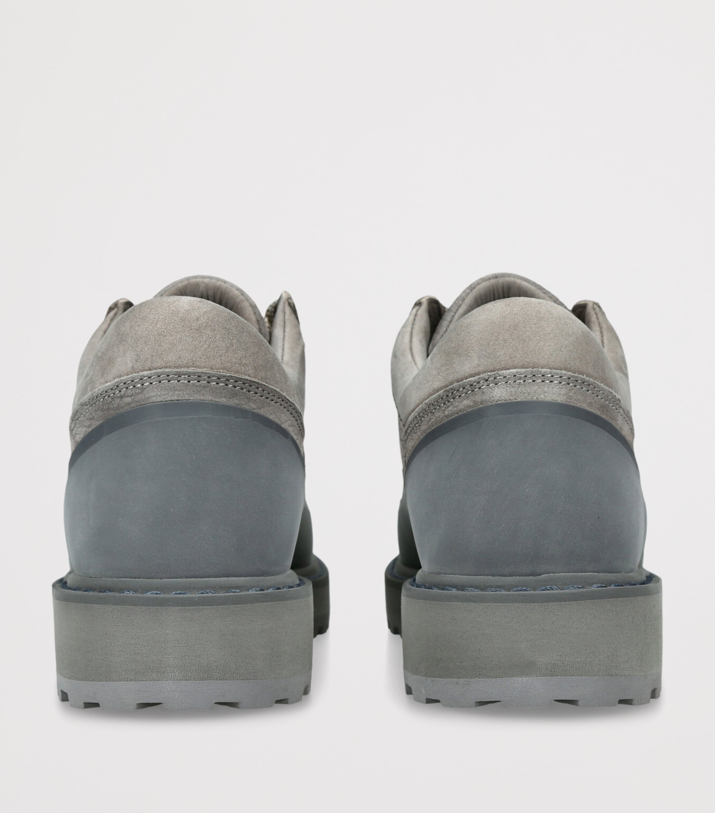 Diemme Leather Cornaro Due Gomma Low-Top Boots Grey Image 2