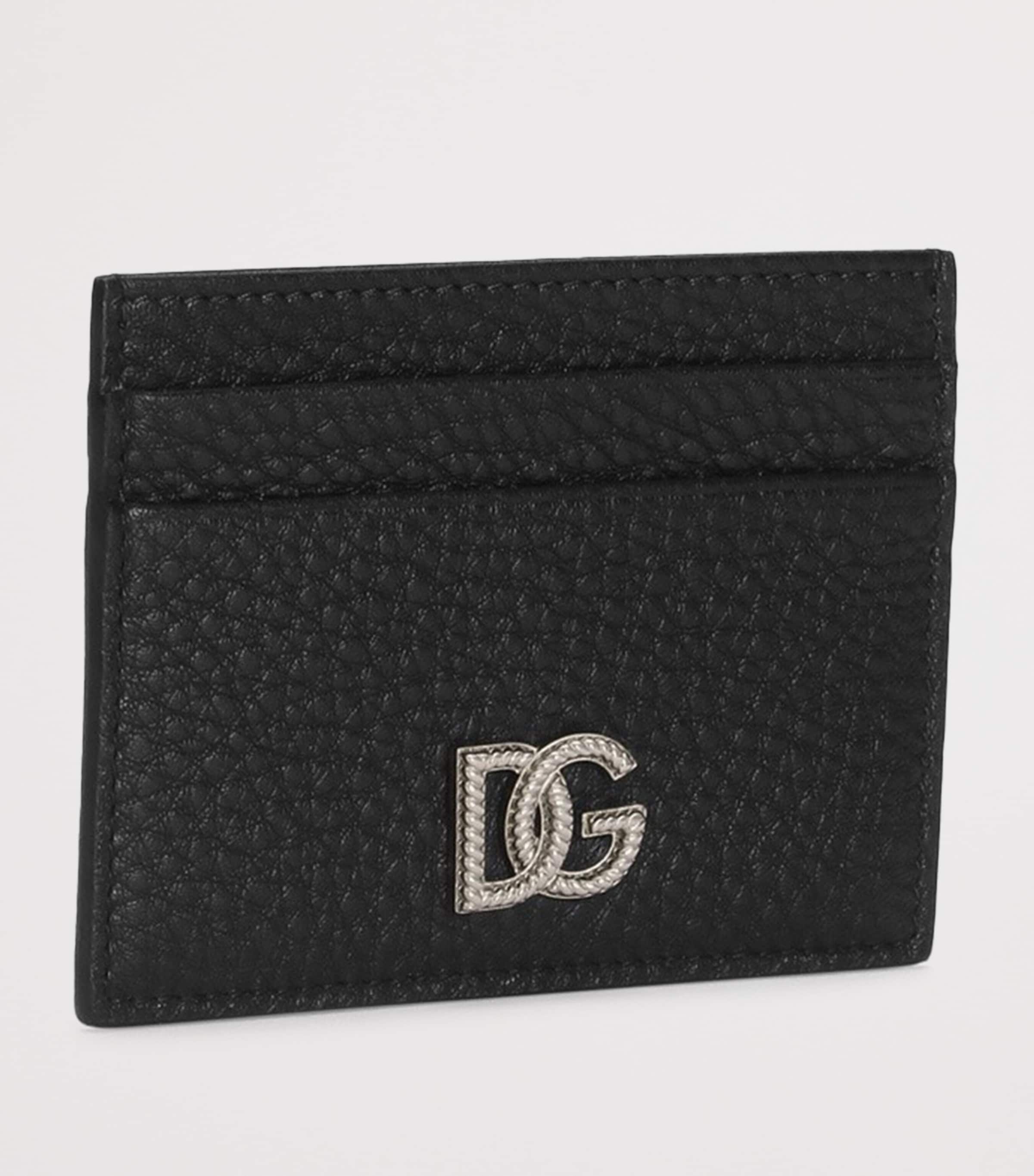 Dolce&Gabbana Leather Card Holder Black Image 2