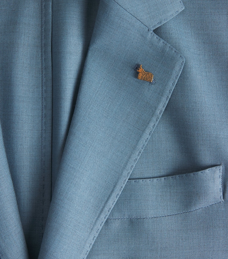 Cashmere Robert Blazer 45844 LIGHT BLUE Image 5