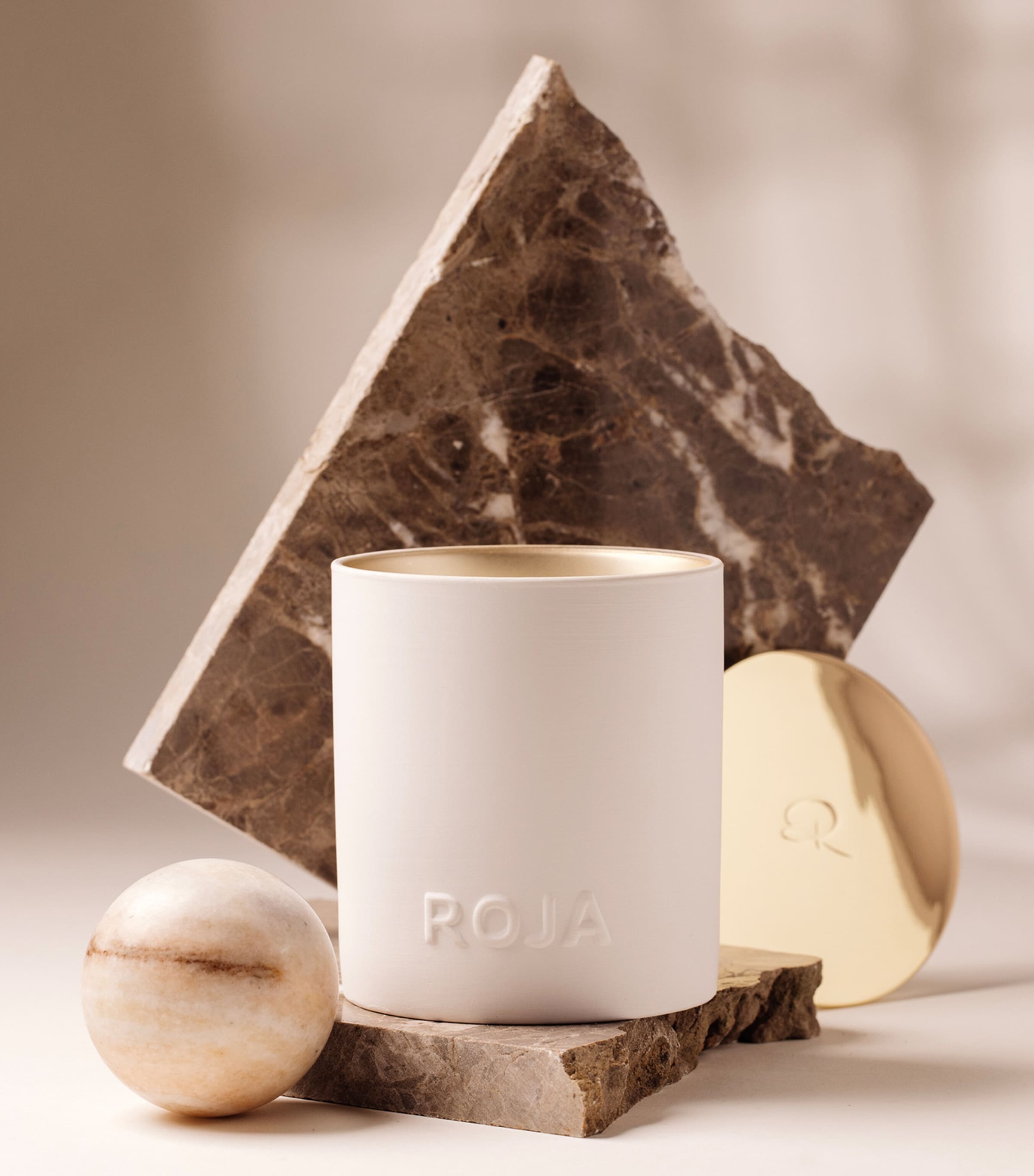 Amber Aoud Candle (250g) WHITE Image 4