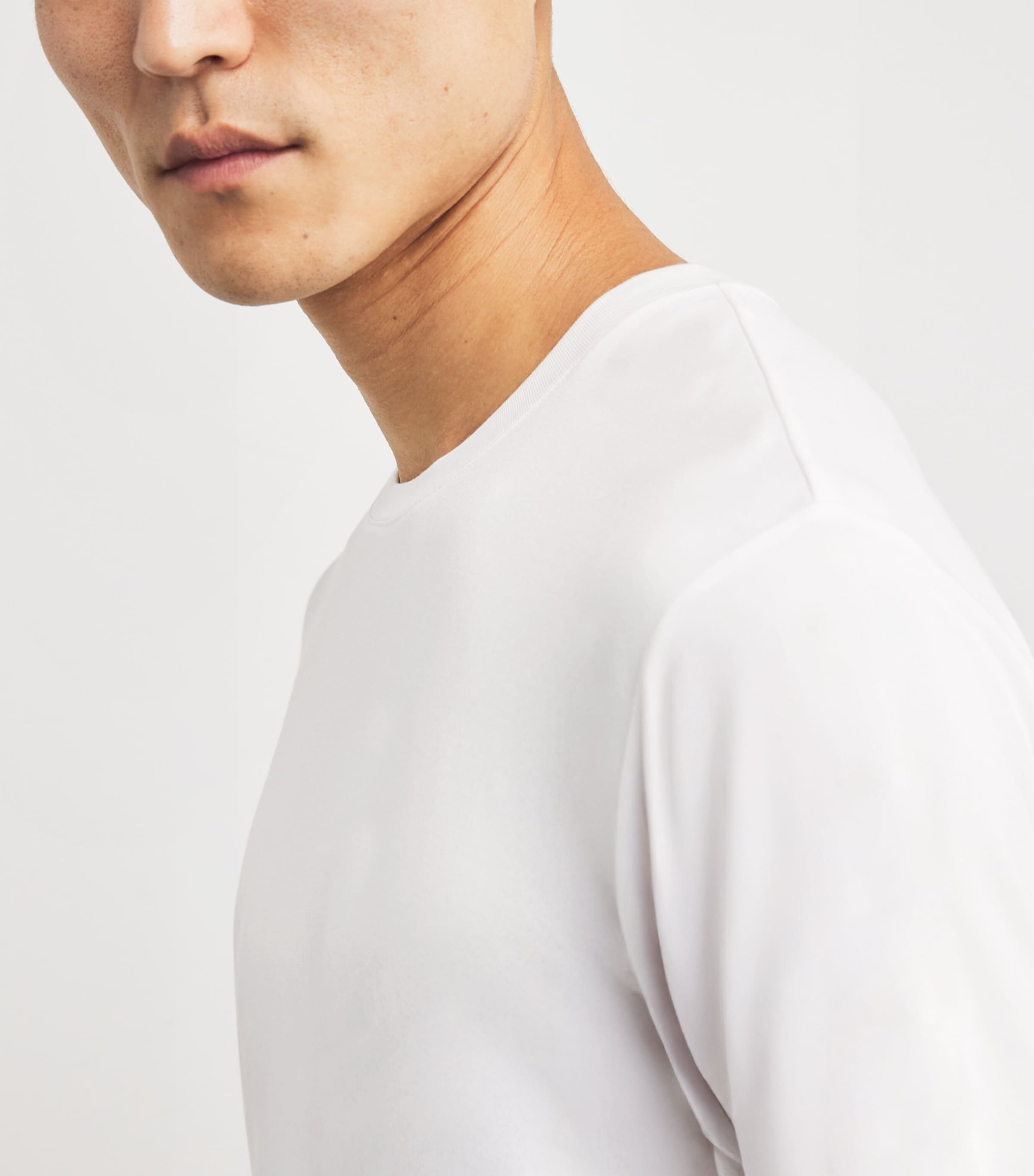 Modal-Blend Body T-Shirt WHITE Image 4
