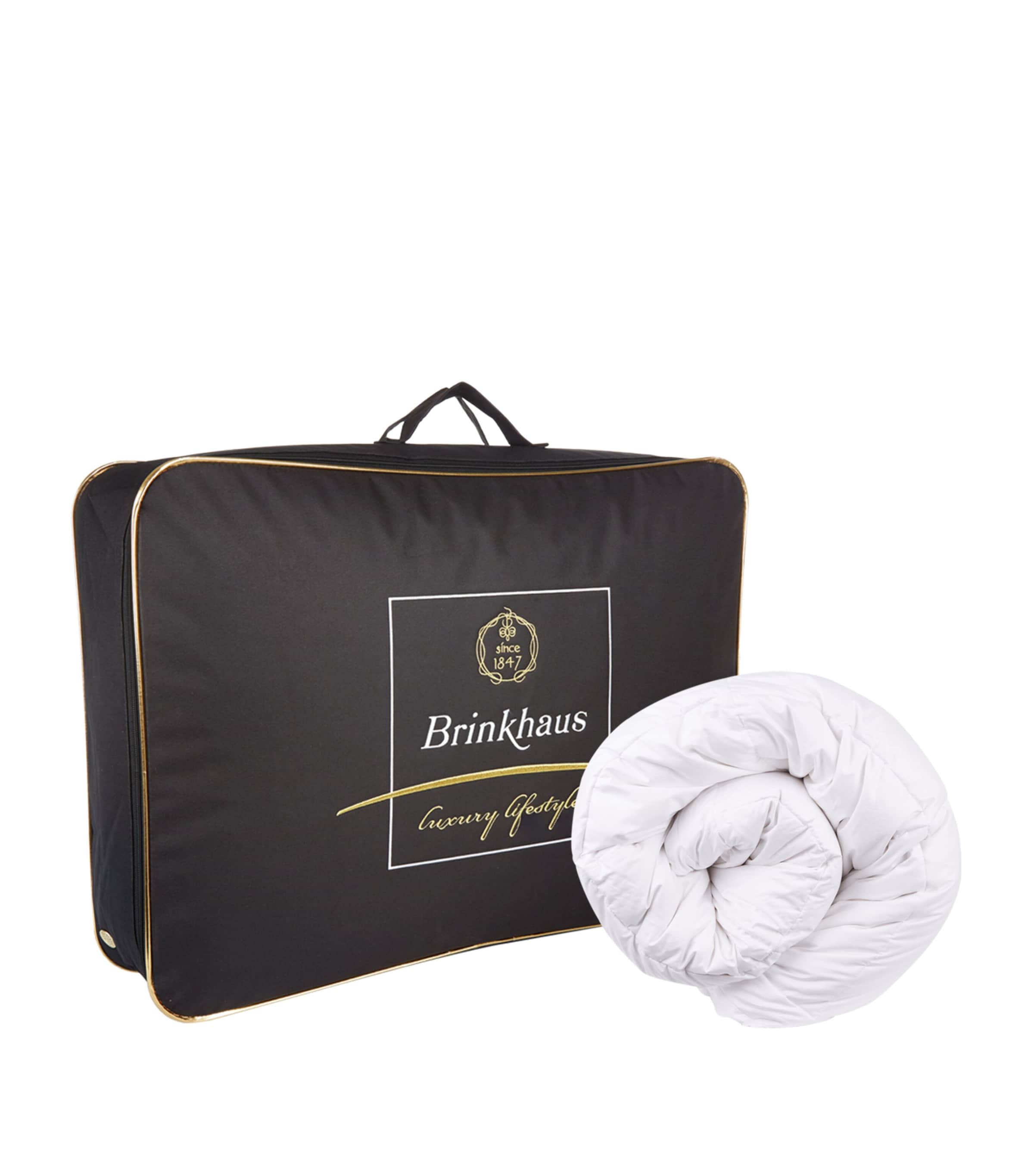 Brinkhaus Super King Size Down Two-part Bed Topper In White