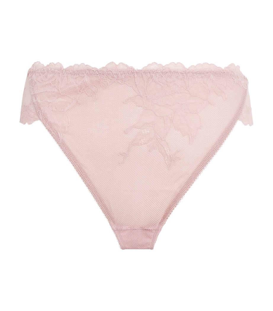 Lace Vivid Attraction Briefs 666 WOODROSE Image 1