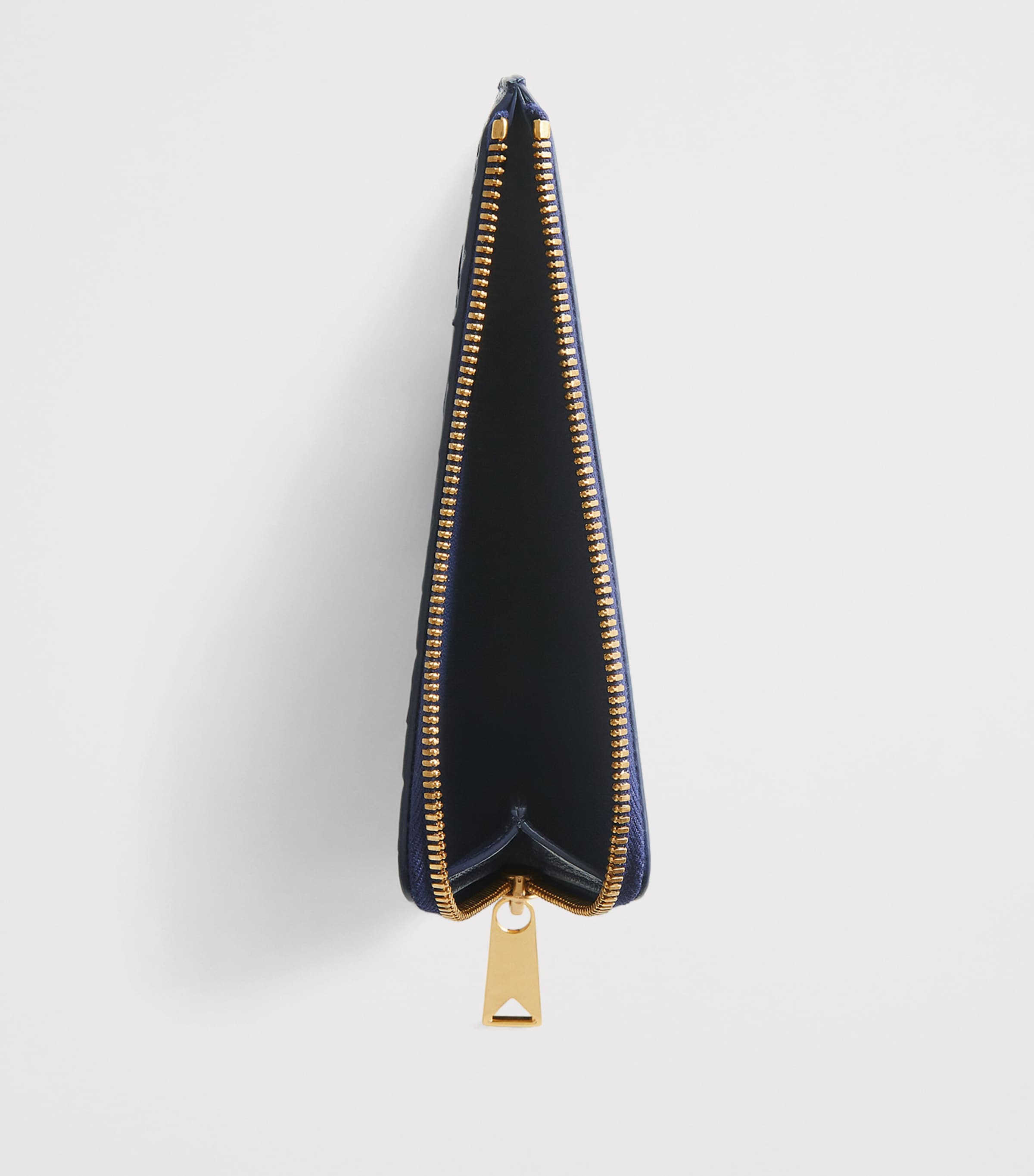 Bottega Veneta Leather Intrecciato L-Zip Card Holder Image 2