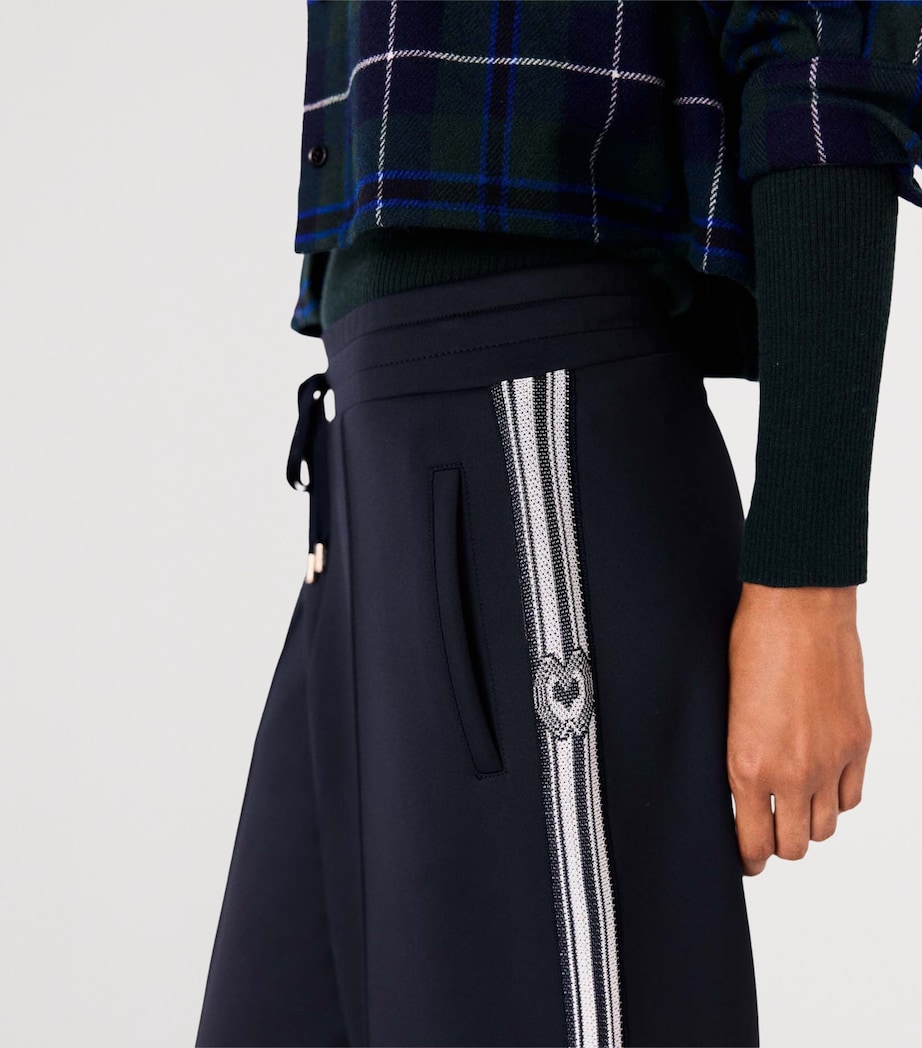 Maje Womens Drawstring Sweatpants Navy Image 7