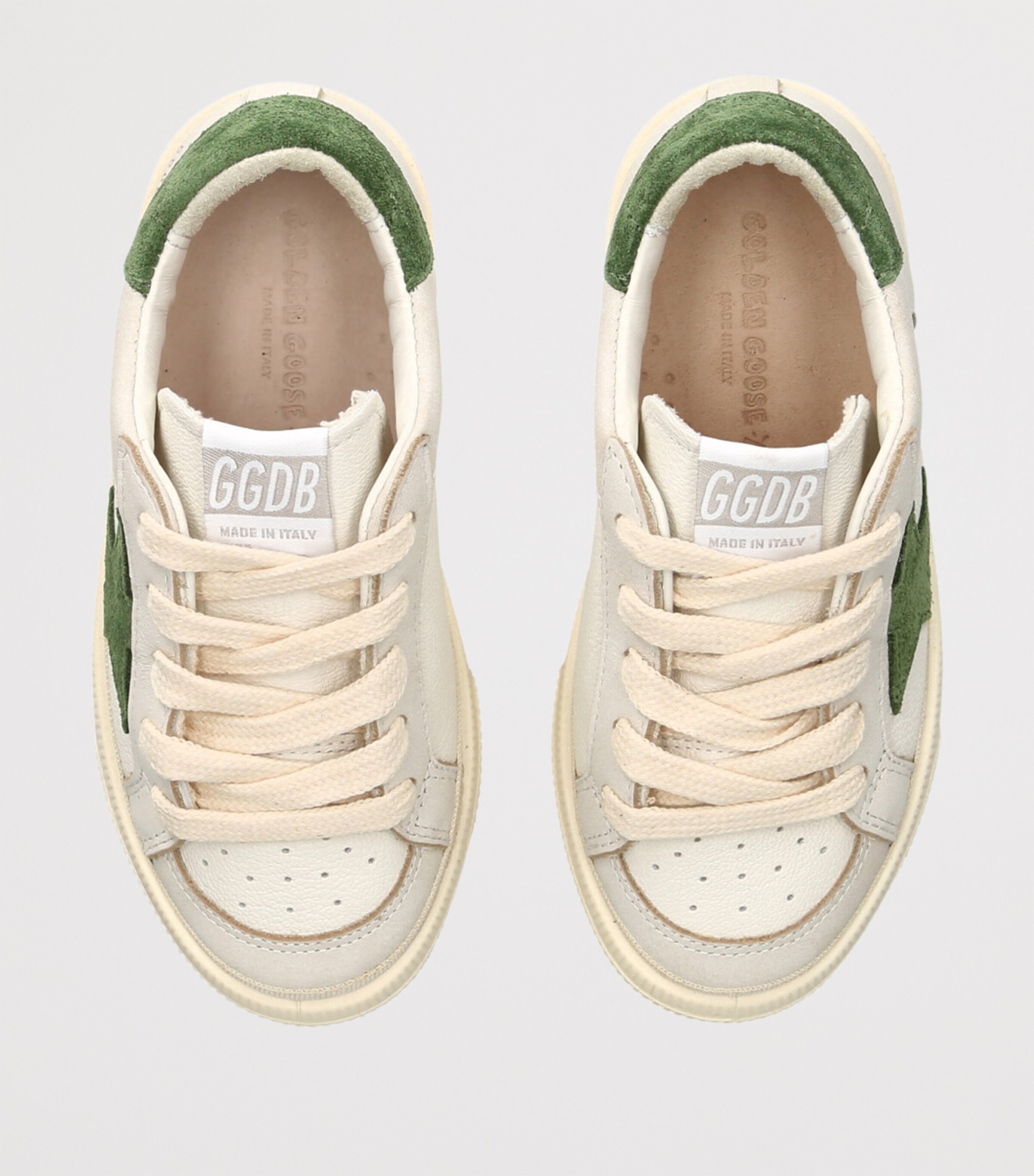 Leather May Sneakers GREEN OTH Image 4