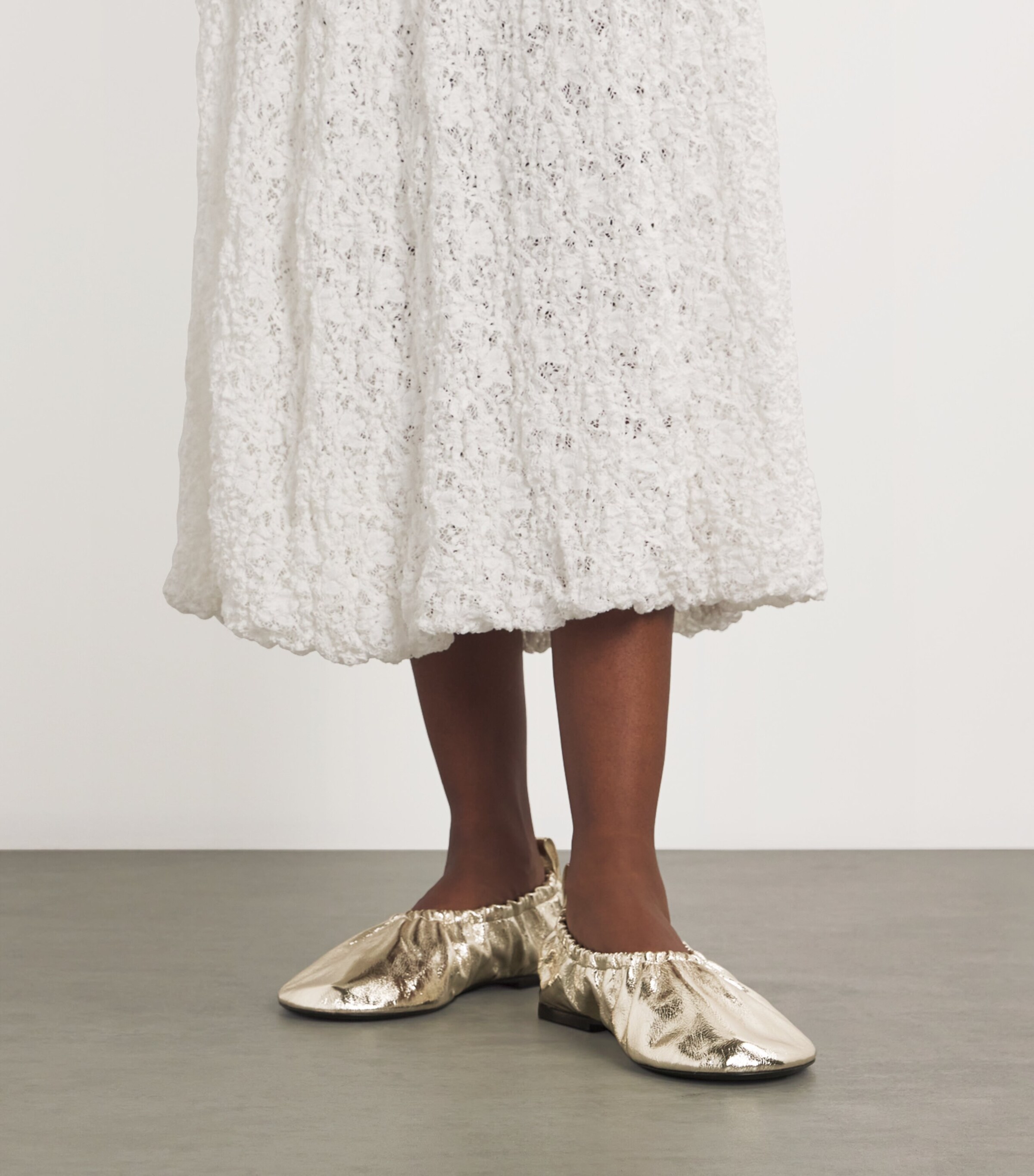 サンダル・ミュール JIL SANDER LEATHER BALLETS JIL SANDER Leather sandals | NET-A-PORTER