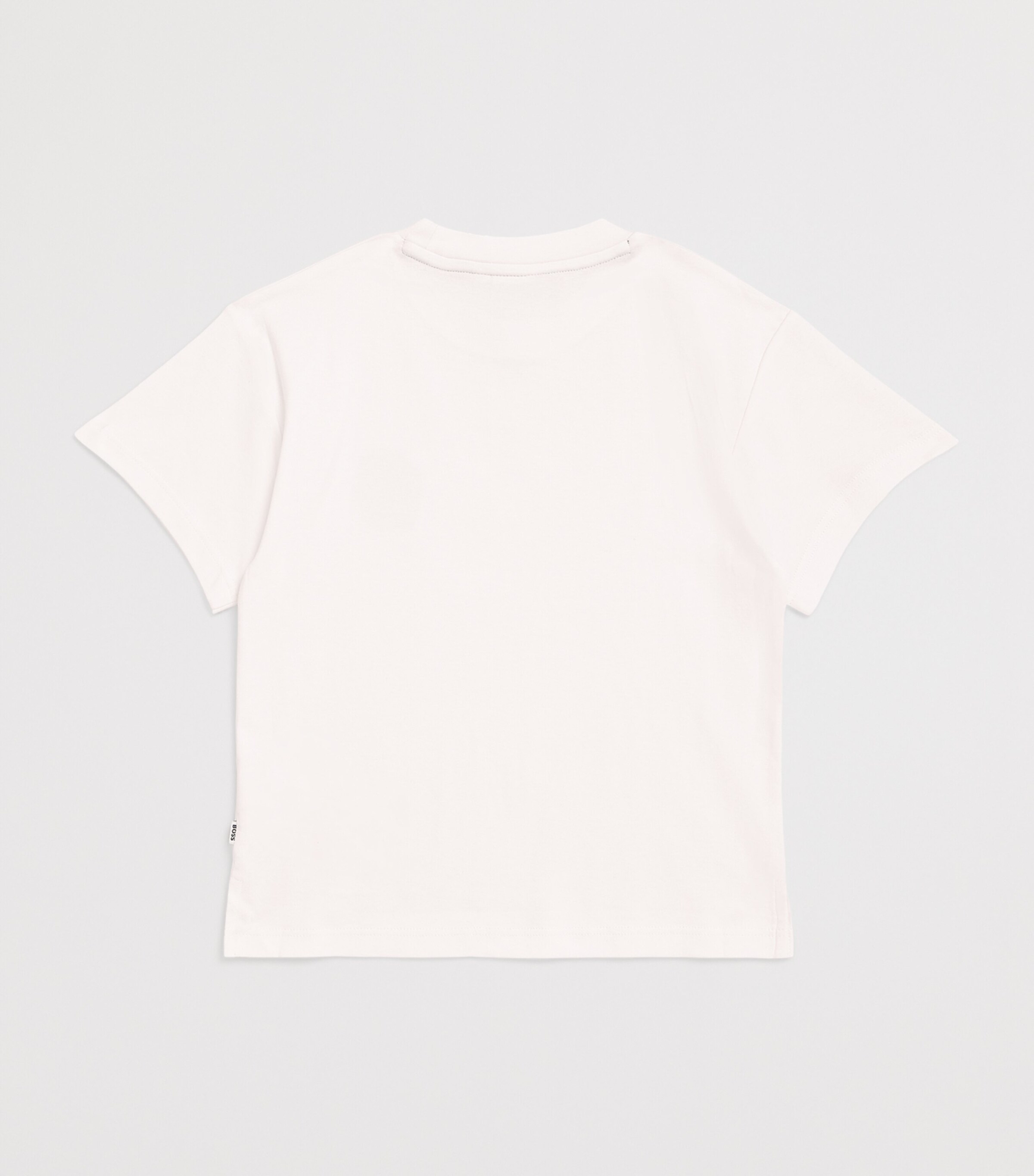 BOSS Kidswear Cotton Logo T-Shirt (4-16 Years) White Image 2
