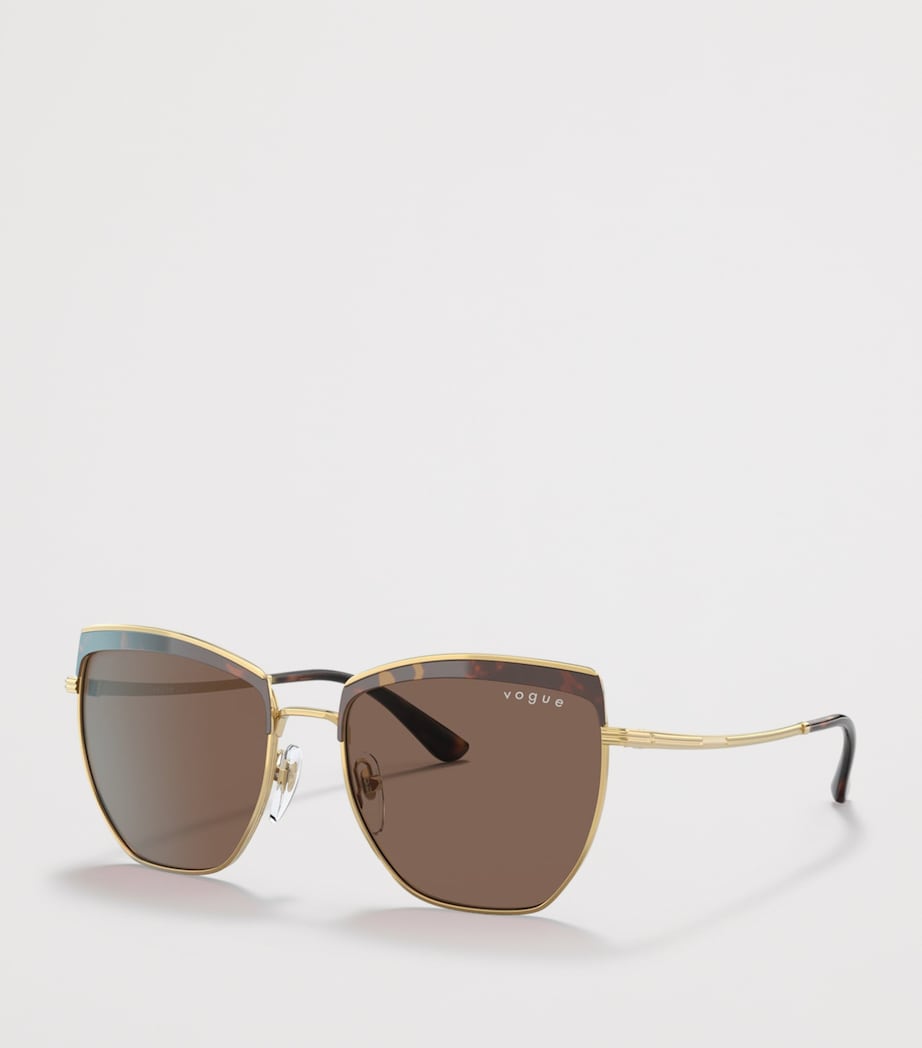 Vogue Metal Irregular Sunglasses Image 2