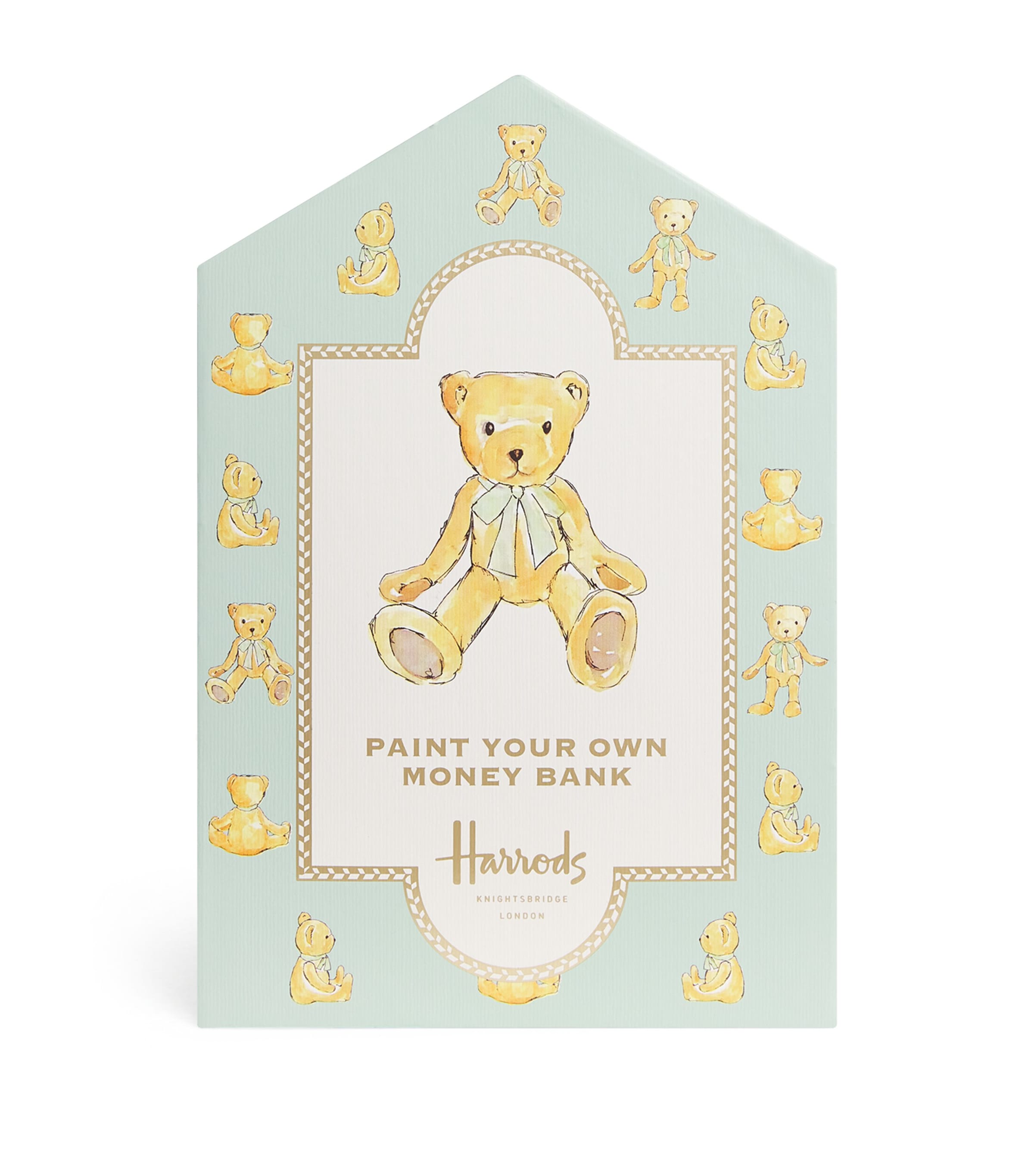 Harrods Bear Paint Your Own Money Bank MULTI Image 1