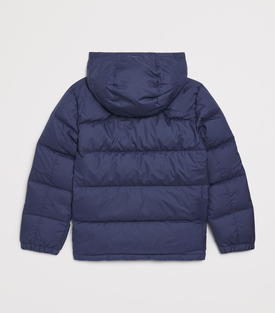 Ralph Lauren Kids Hooded Puffer Jacket (6-14 Years) Navy Image 2