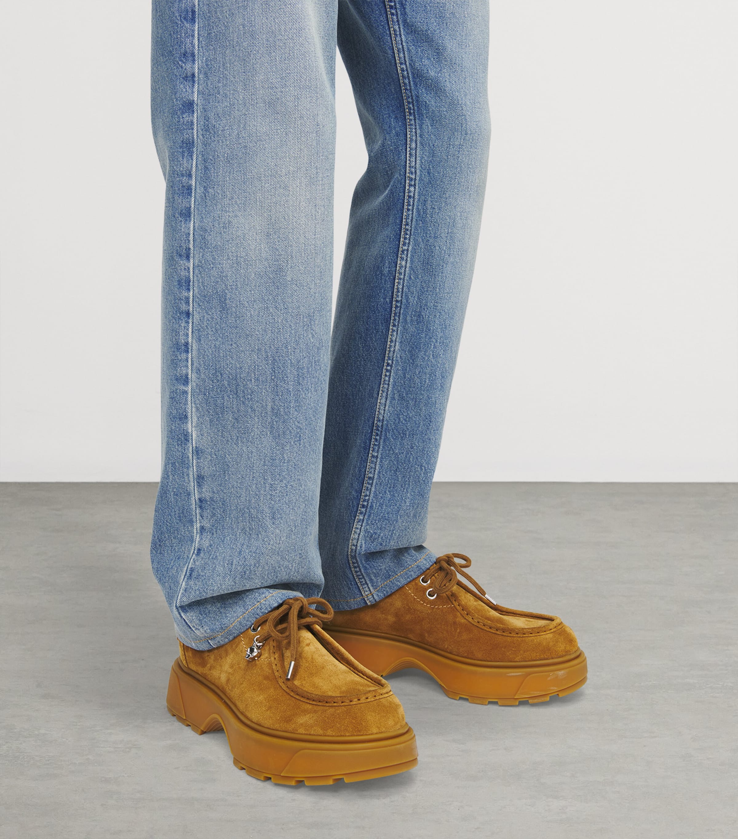 Suede Rover Derby Shoes 2366 Image 2