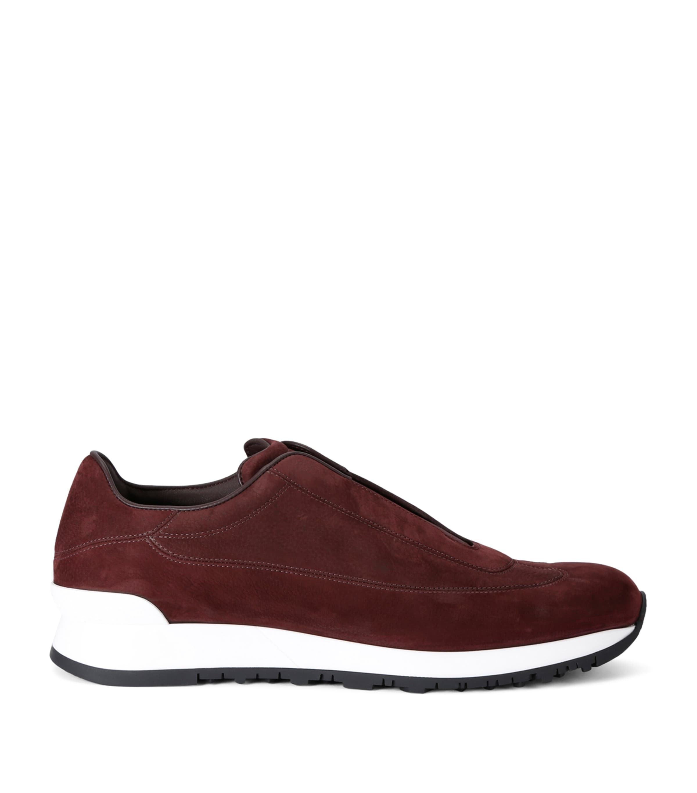 John Lobb Nubuck Lift Runner Sneakers | Men Exclusives | Shoes | Men Shoes | Trainers | Low-Top Trainers | Designers | John Lobb