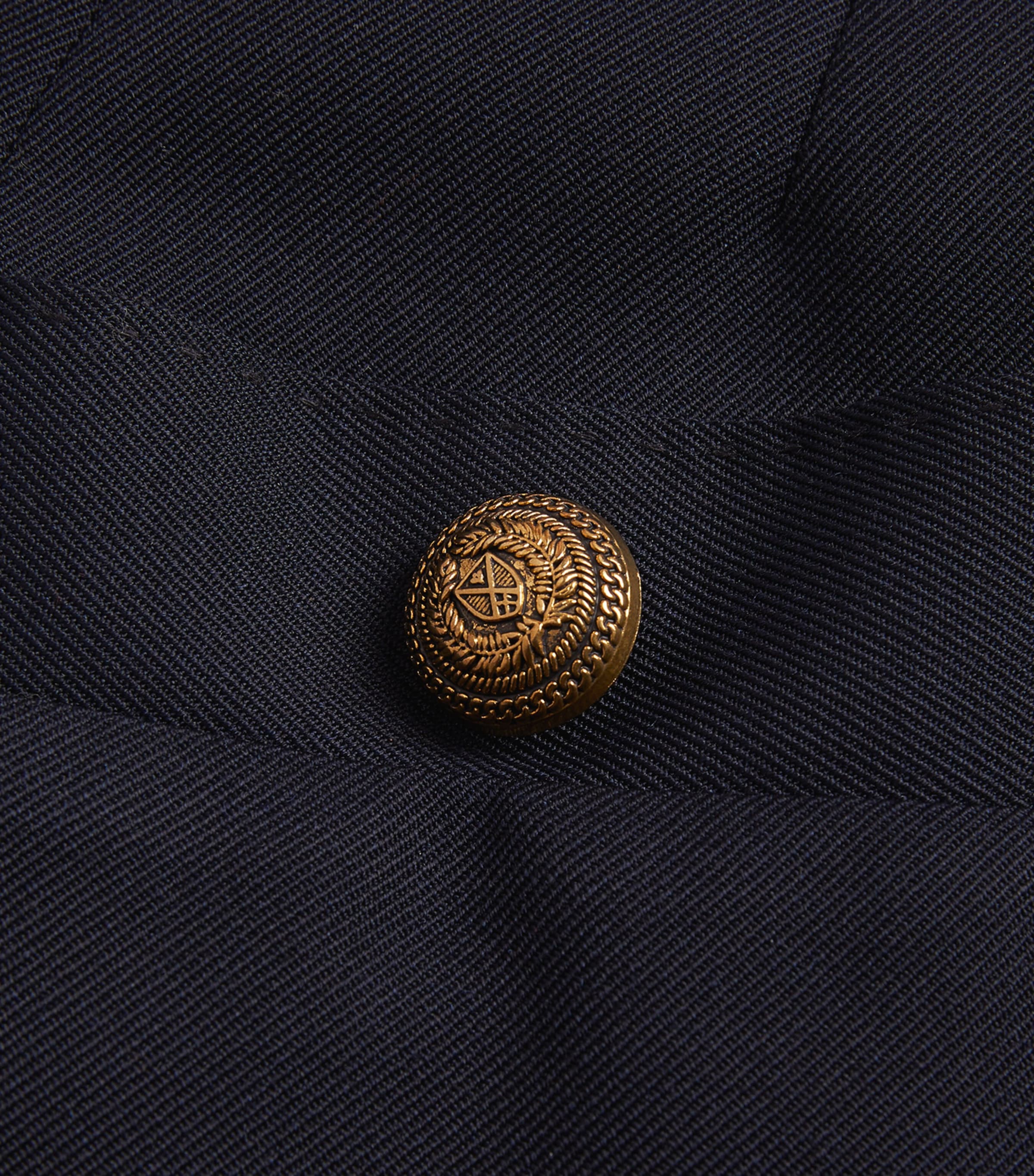 Wool-Blend Trousers NAVY BLUE Image 5