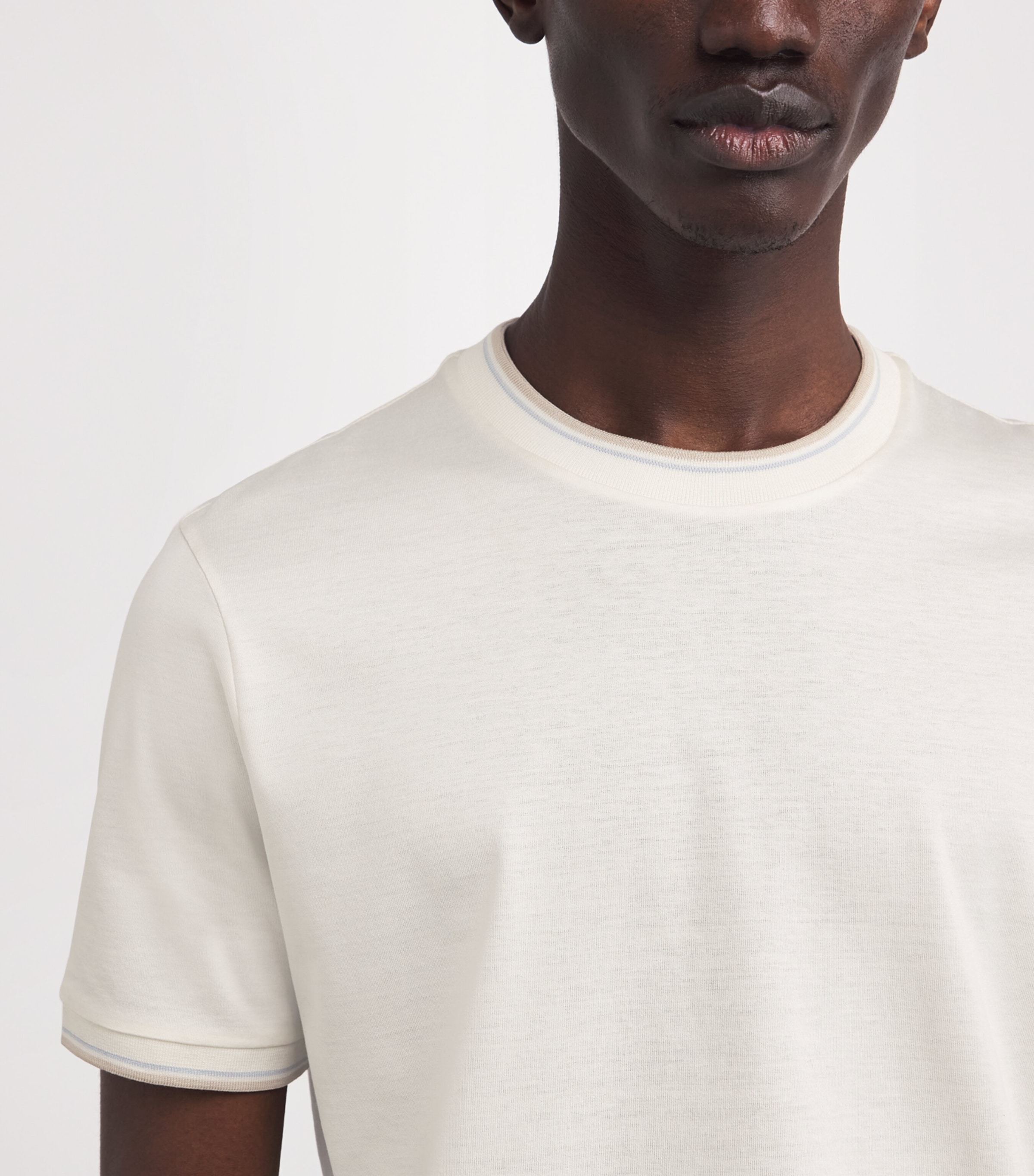 Cotton Jersey T-Shirt 108 PANNA Image 6