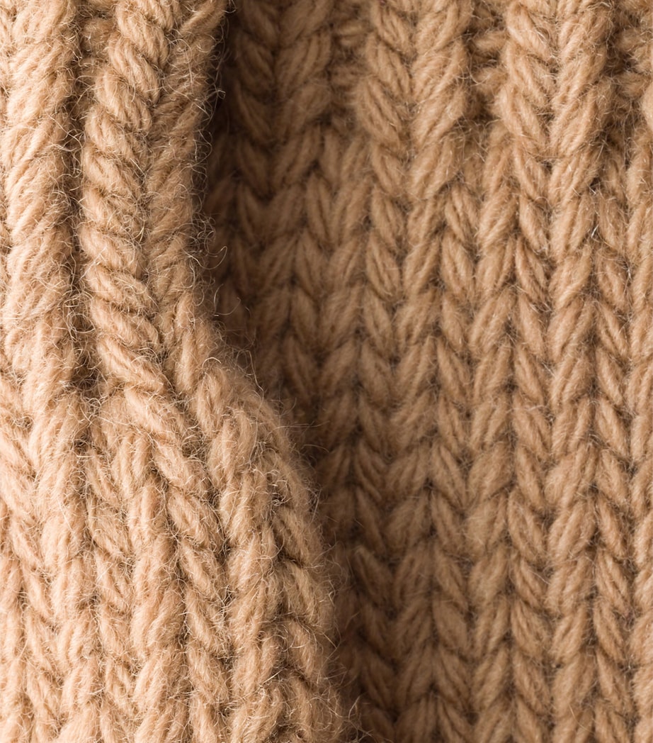 Wool Logo Gloves F0040 Image 3