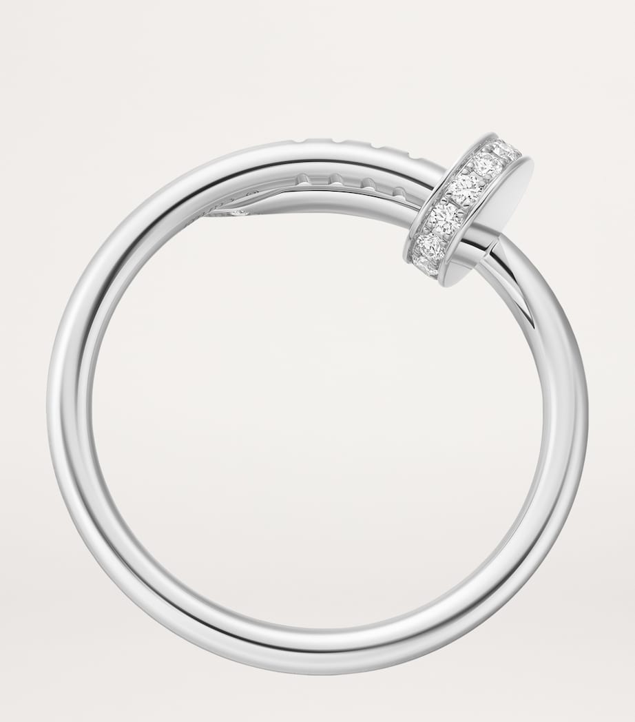 White Gold and Diamond Juste Un Clou Ring WHITE GOLD Image 2