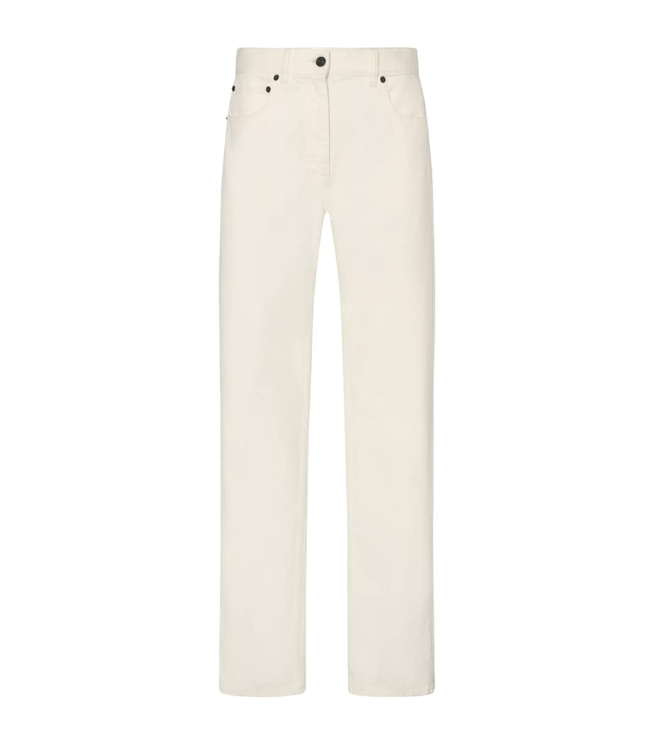 Burty Straight Jeans WHITE Image 1