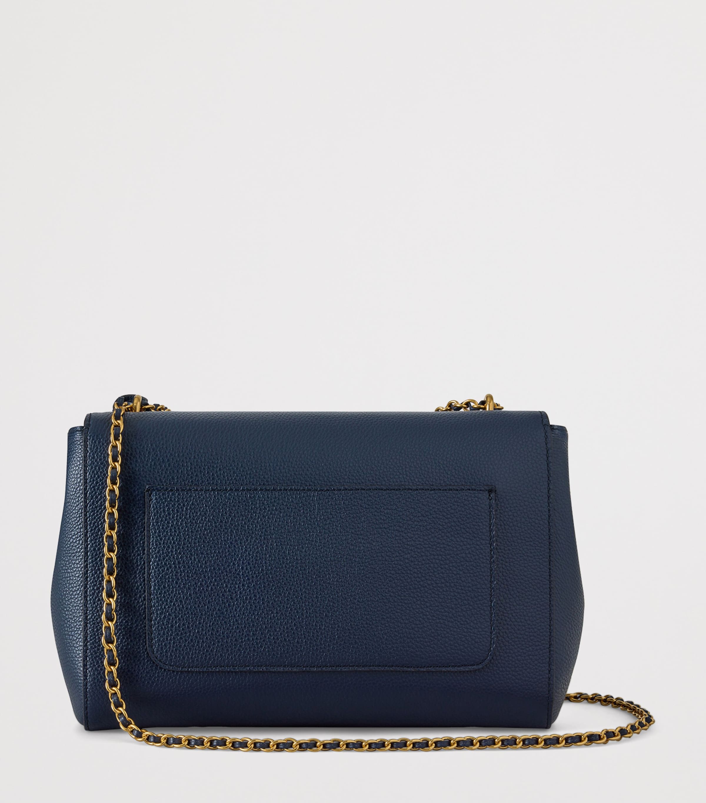 Mulberry Leather Lily Shoulder Bag Night Sky Image 3