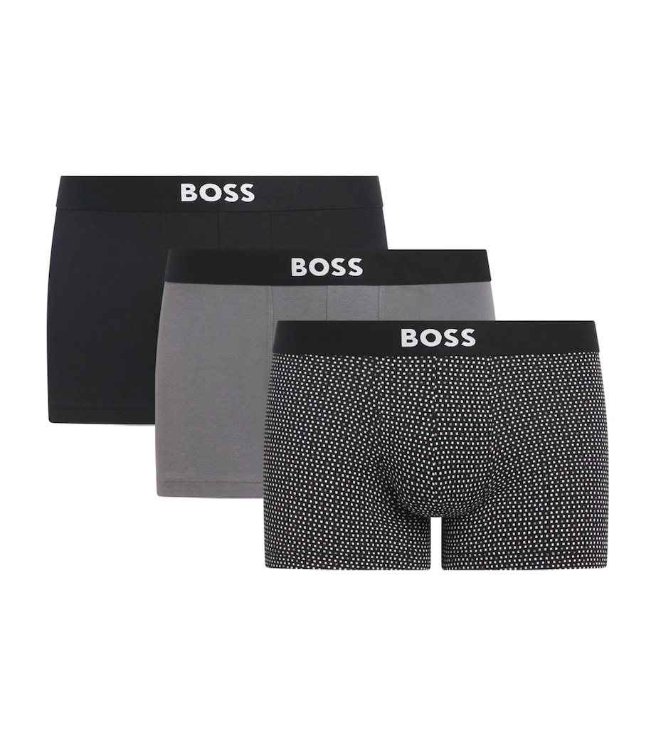 Stretch-Cotton Boss One Boxer Briefs (Pack of 3) OPEN BEIGE281 Image 1