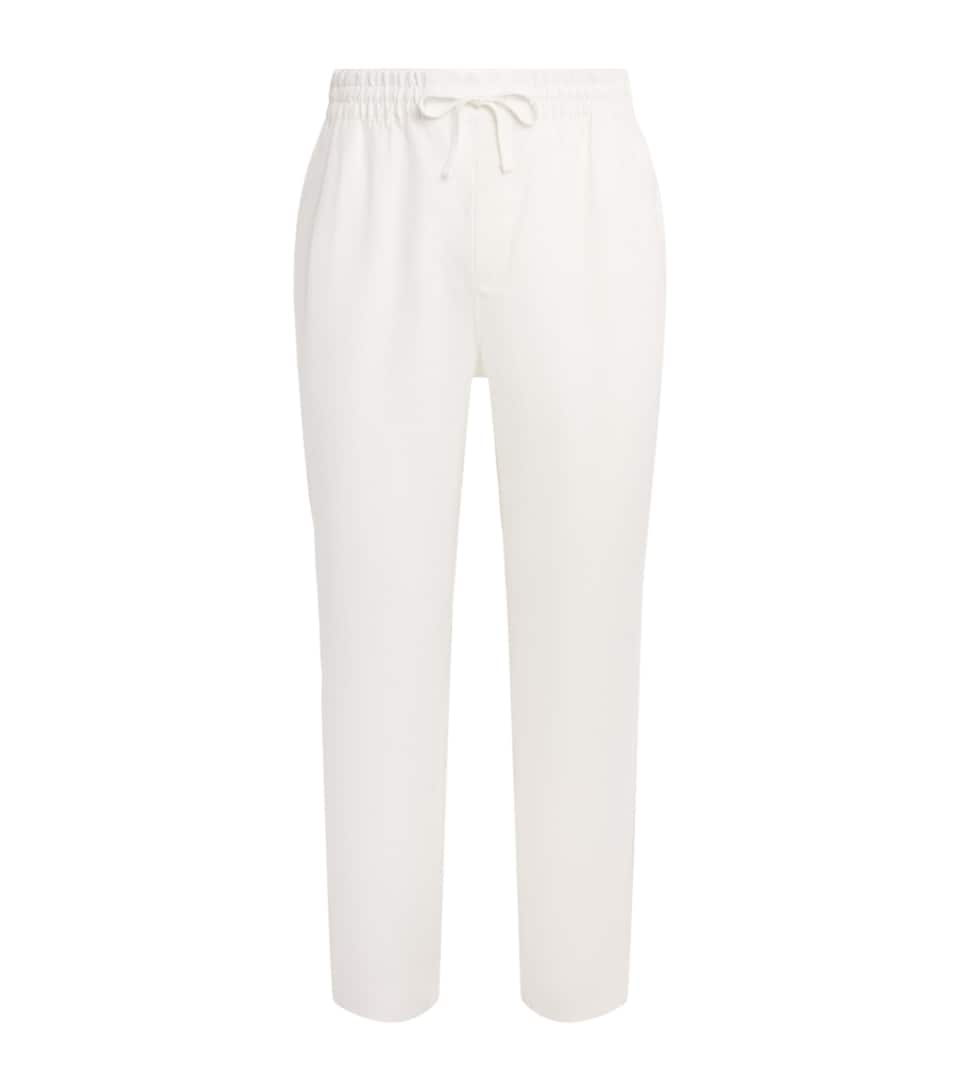 CHÉ Linen Avila Drawstring Chinos White