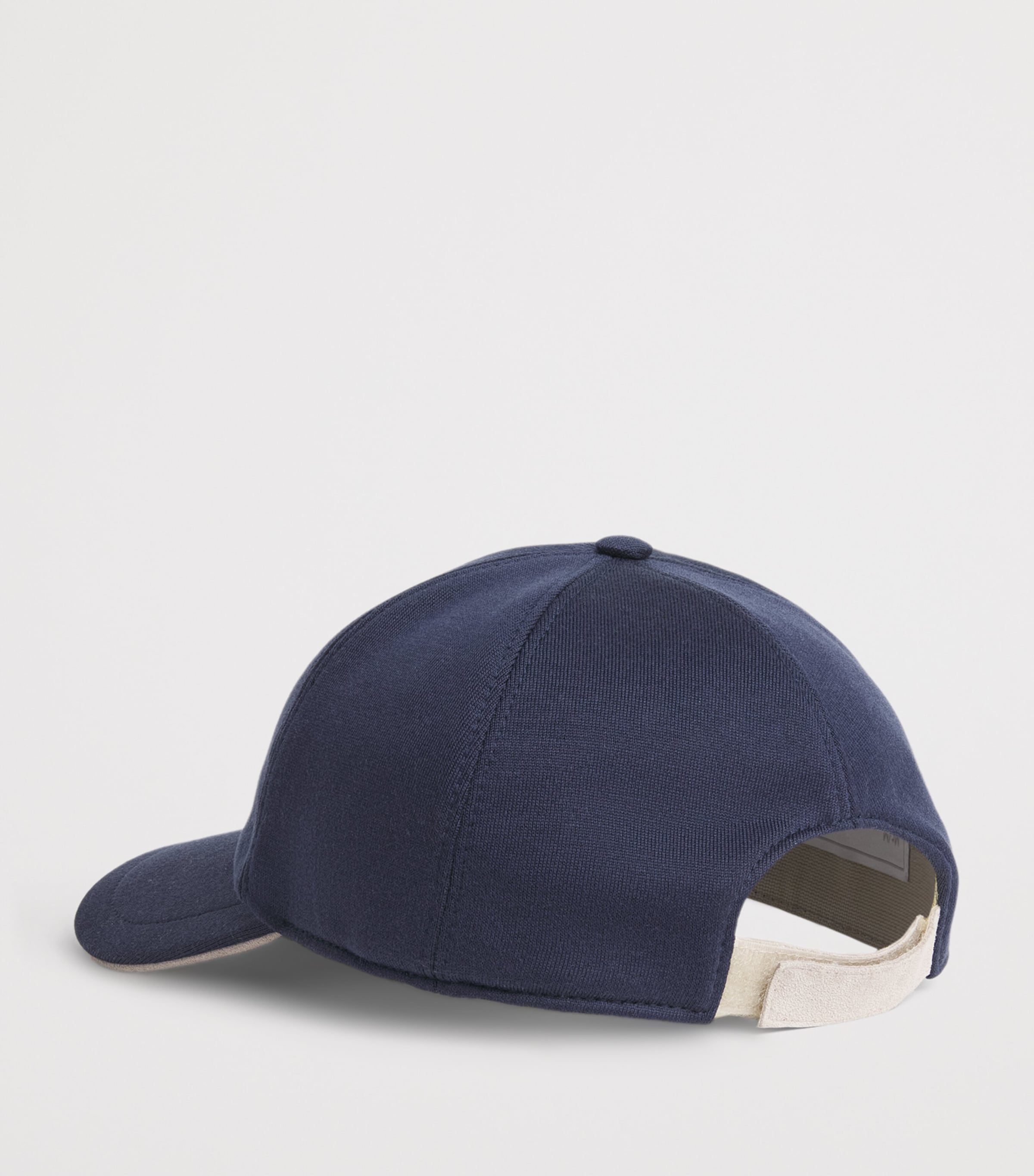 Eleventy Logo Baseball Cap Blu, Sabbia Image 3