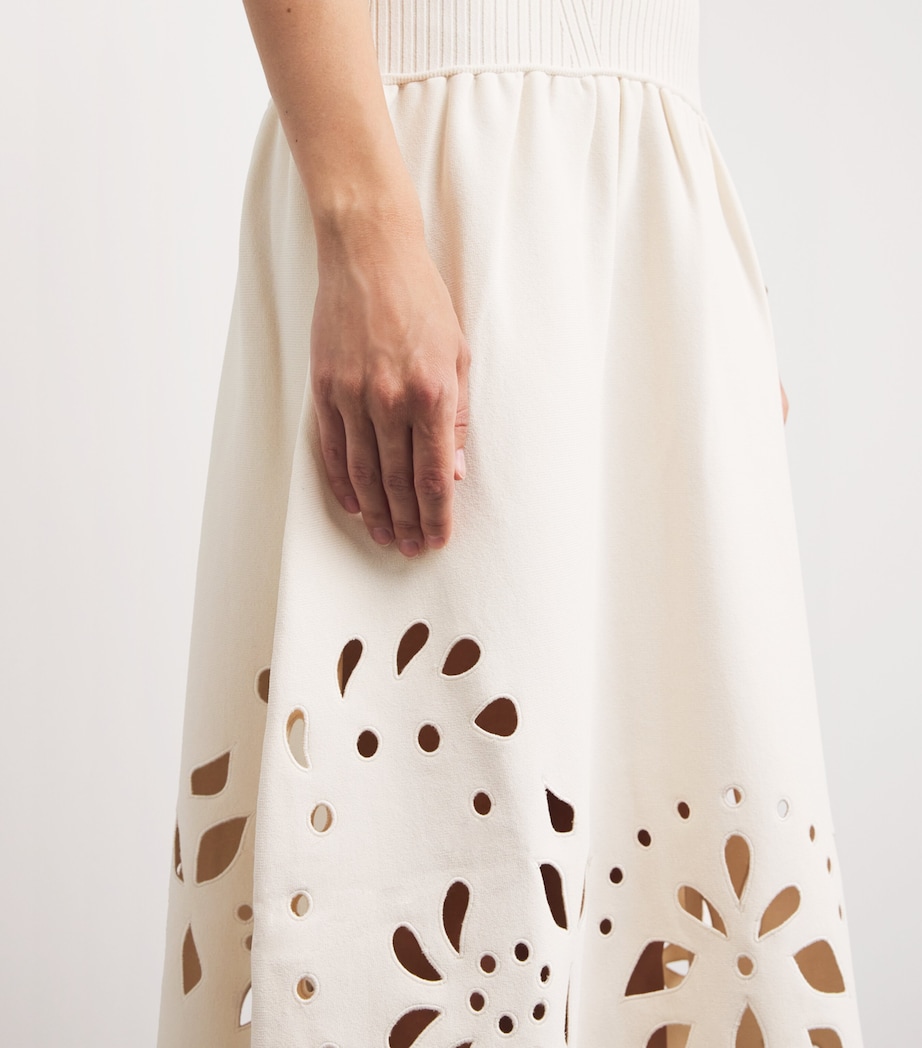 Cut-Out Rosaline Midi Dress COWRIE Image 6