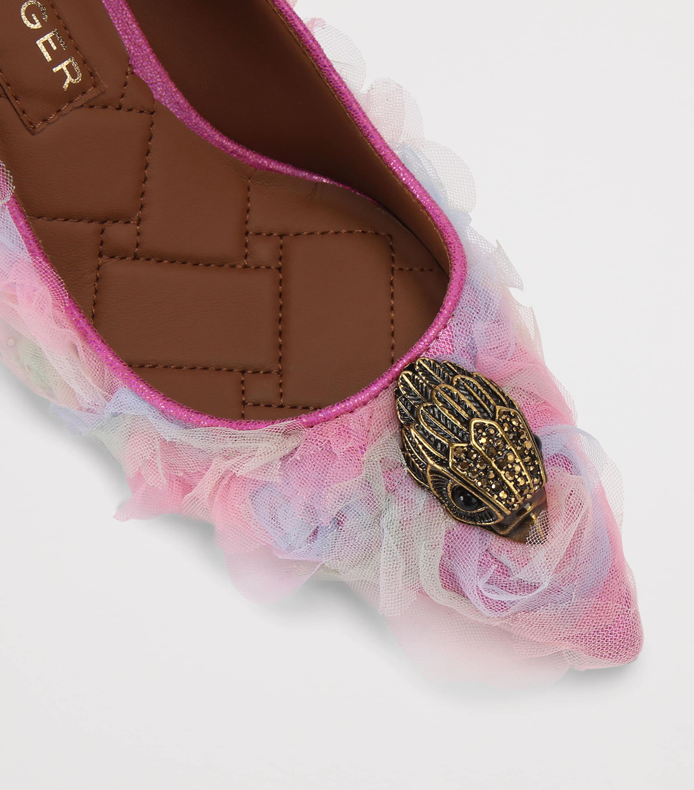 Kurt Geiger London Belgravia Eagle Pumps 85 Pink Comb Image 2