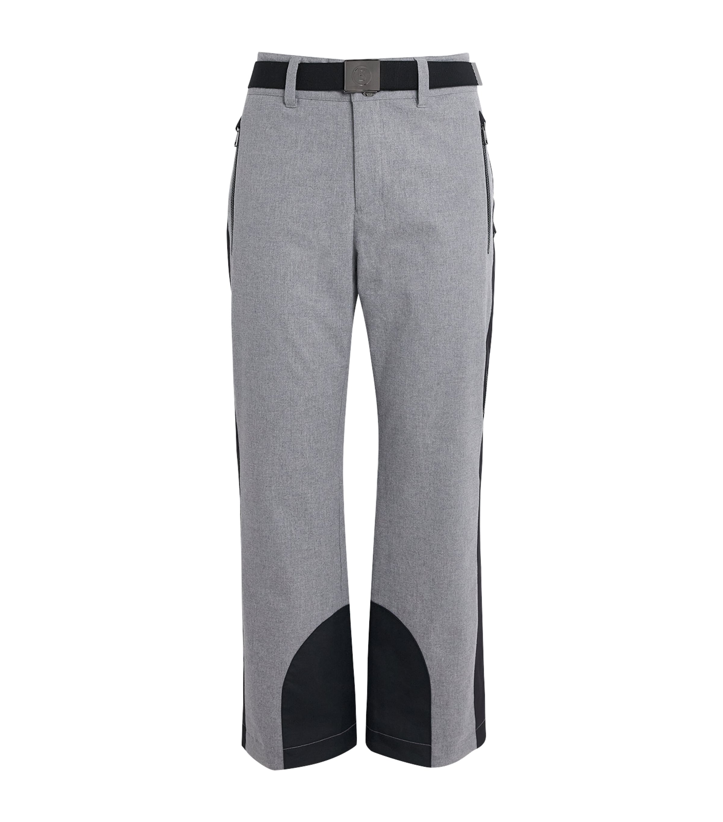 Bogner Water-repellent Virgin Wool-blend Wido Ski Trousers In Gray