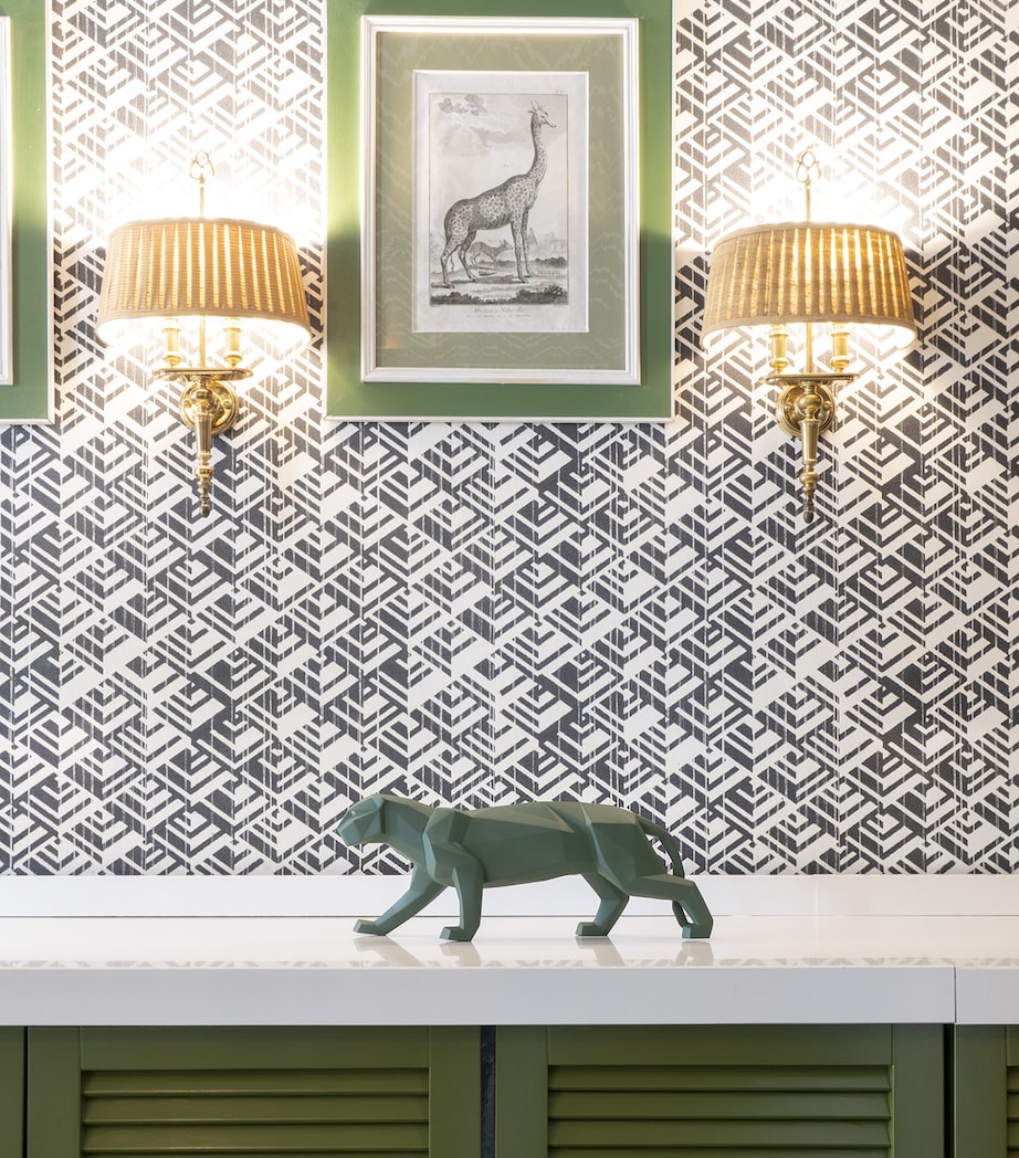 Panther Figurine GREEN Image 4