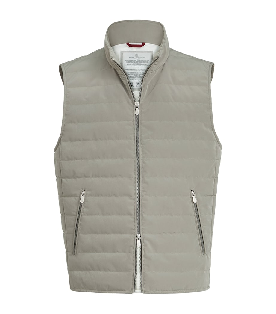 Bonded Nylon Down Gilet CFA27 Image 1